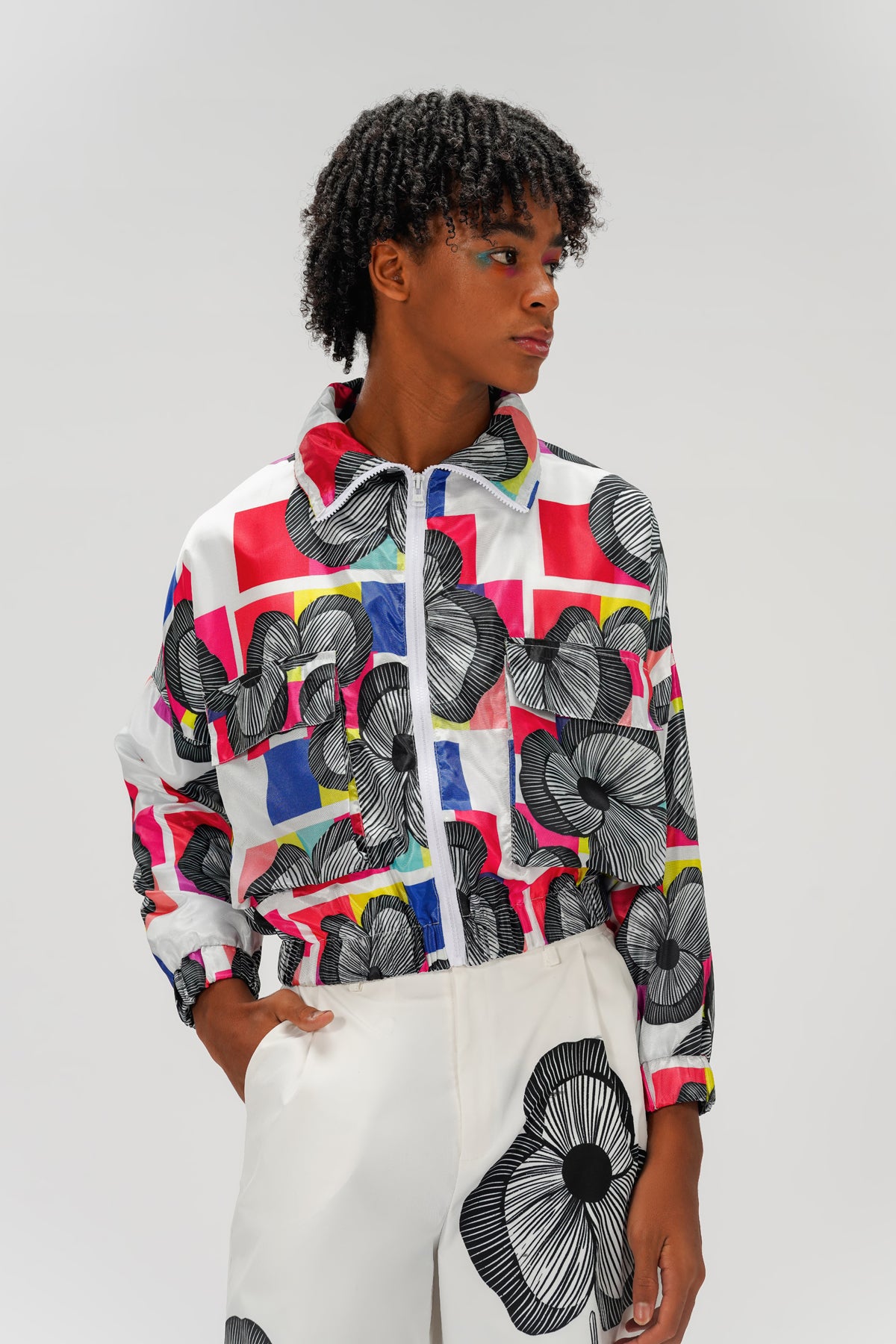 Alexa Crop Jacket - Lollipop