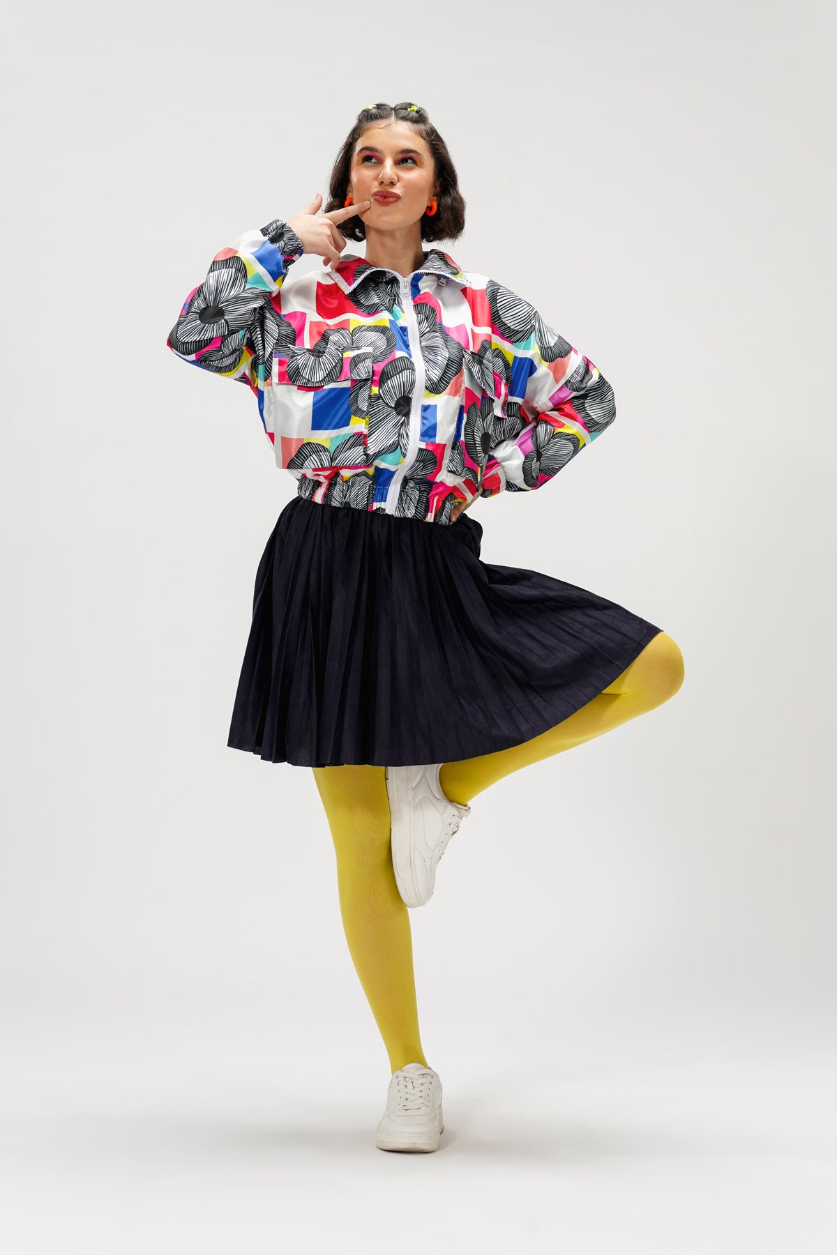 Alexa Crop Jacket - Lollipop