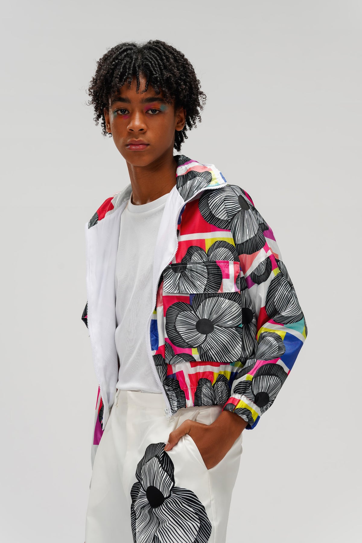 Alexa Crop Jacket - Lollipop