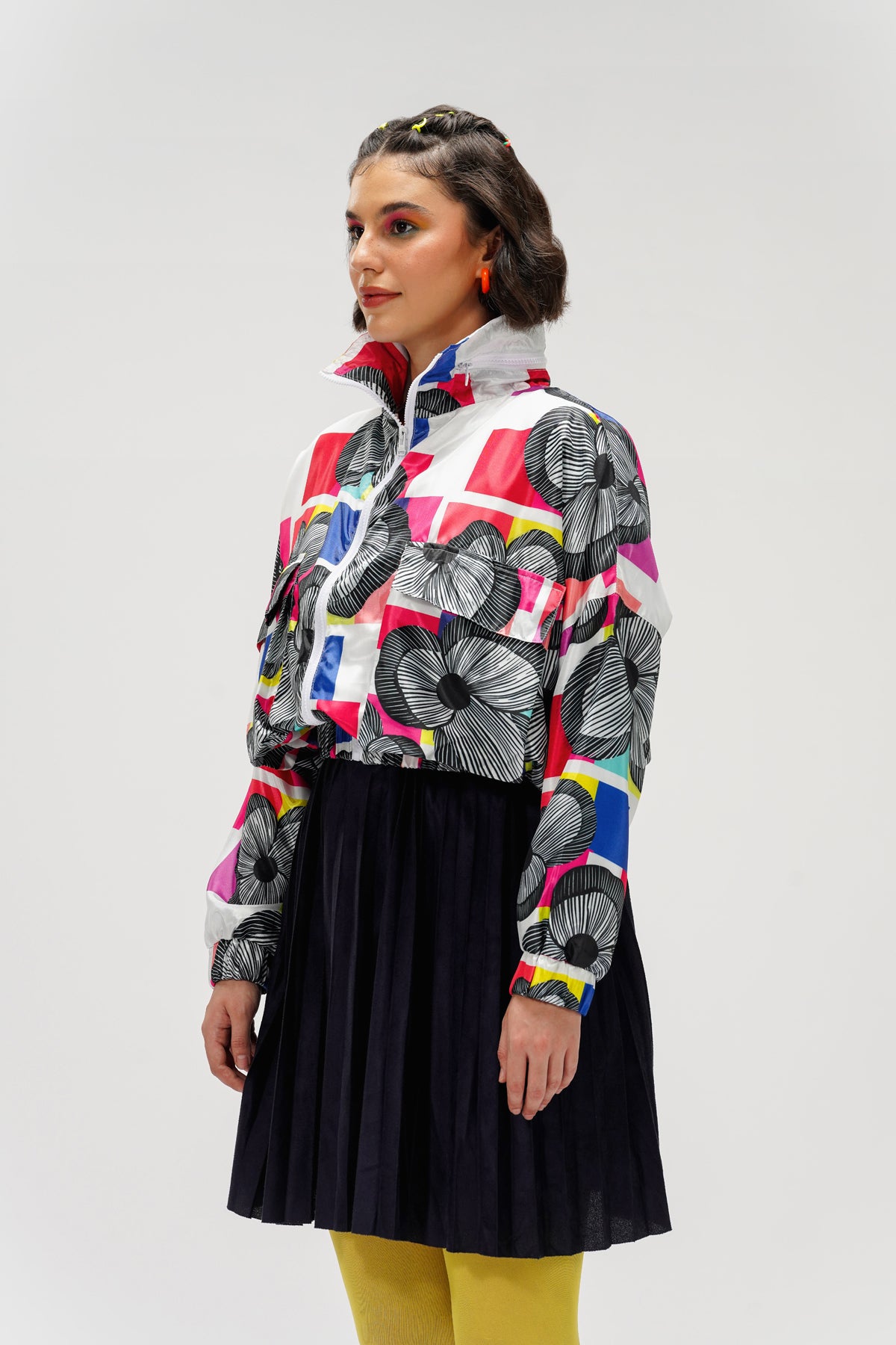 Alexa Crop Jacket - Lollipop
