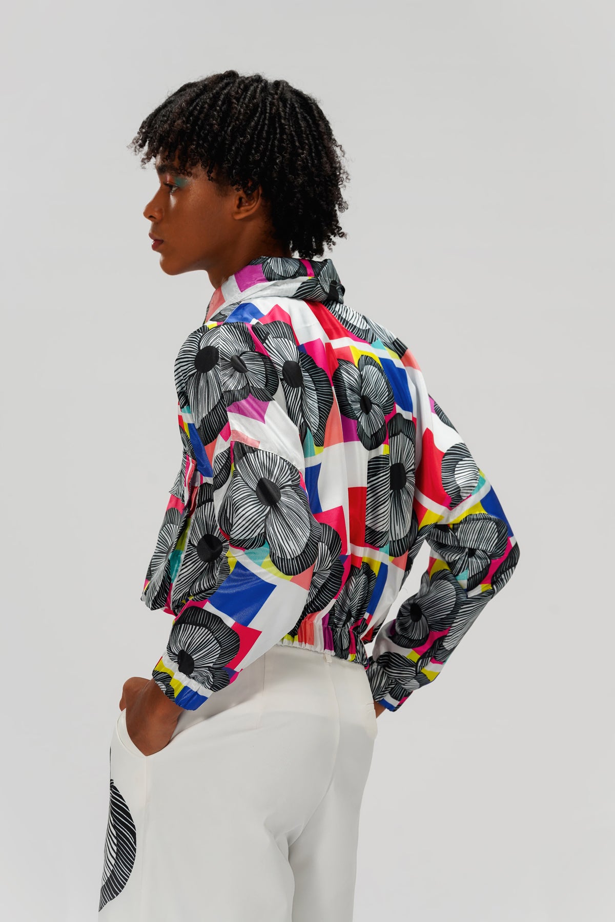 Alexa Crop Jacket - Lollipop