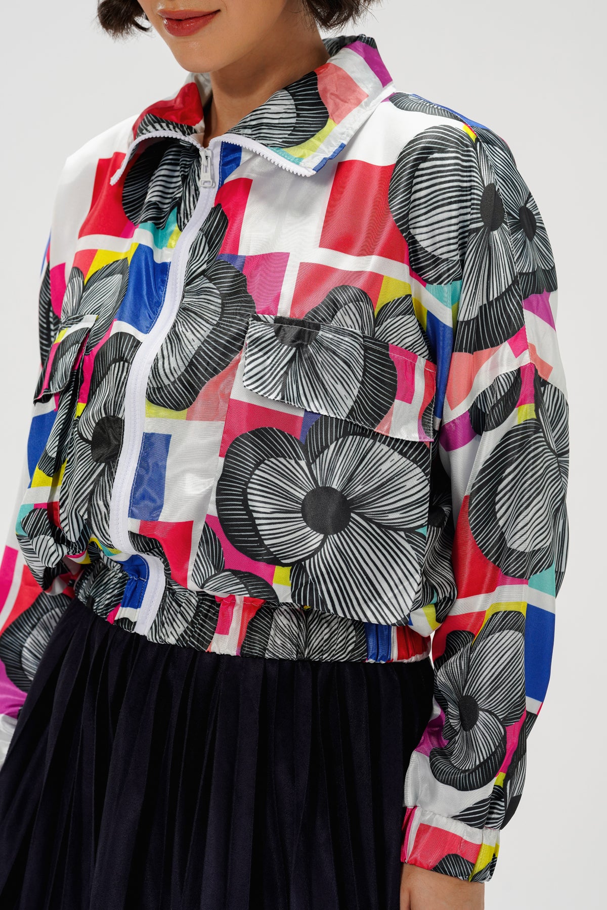 Alexa Crop Jacket - Lollipop