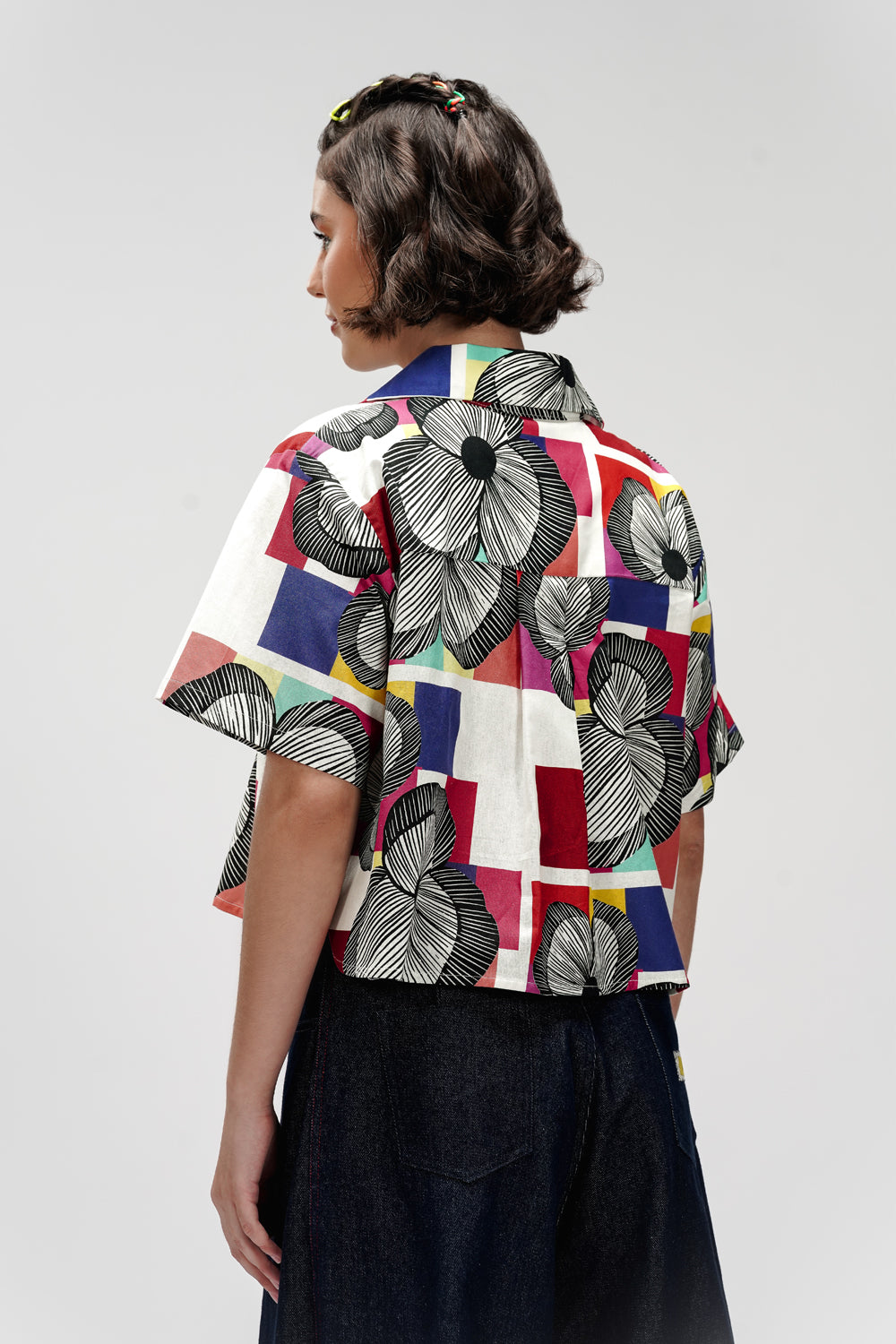 Alexa Crop Shirt - Lollipop