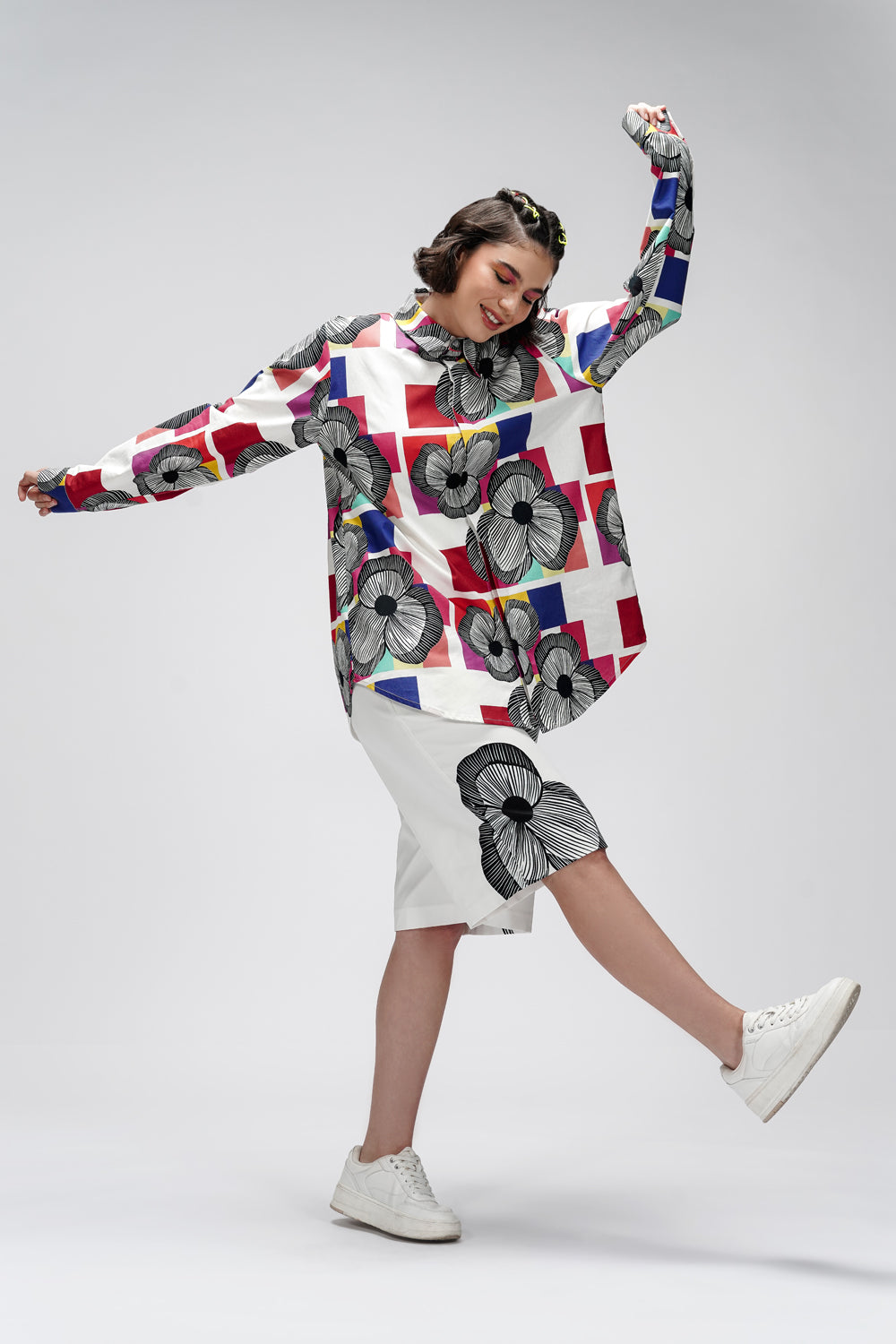 Alexa Long Shirt - Lollipop