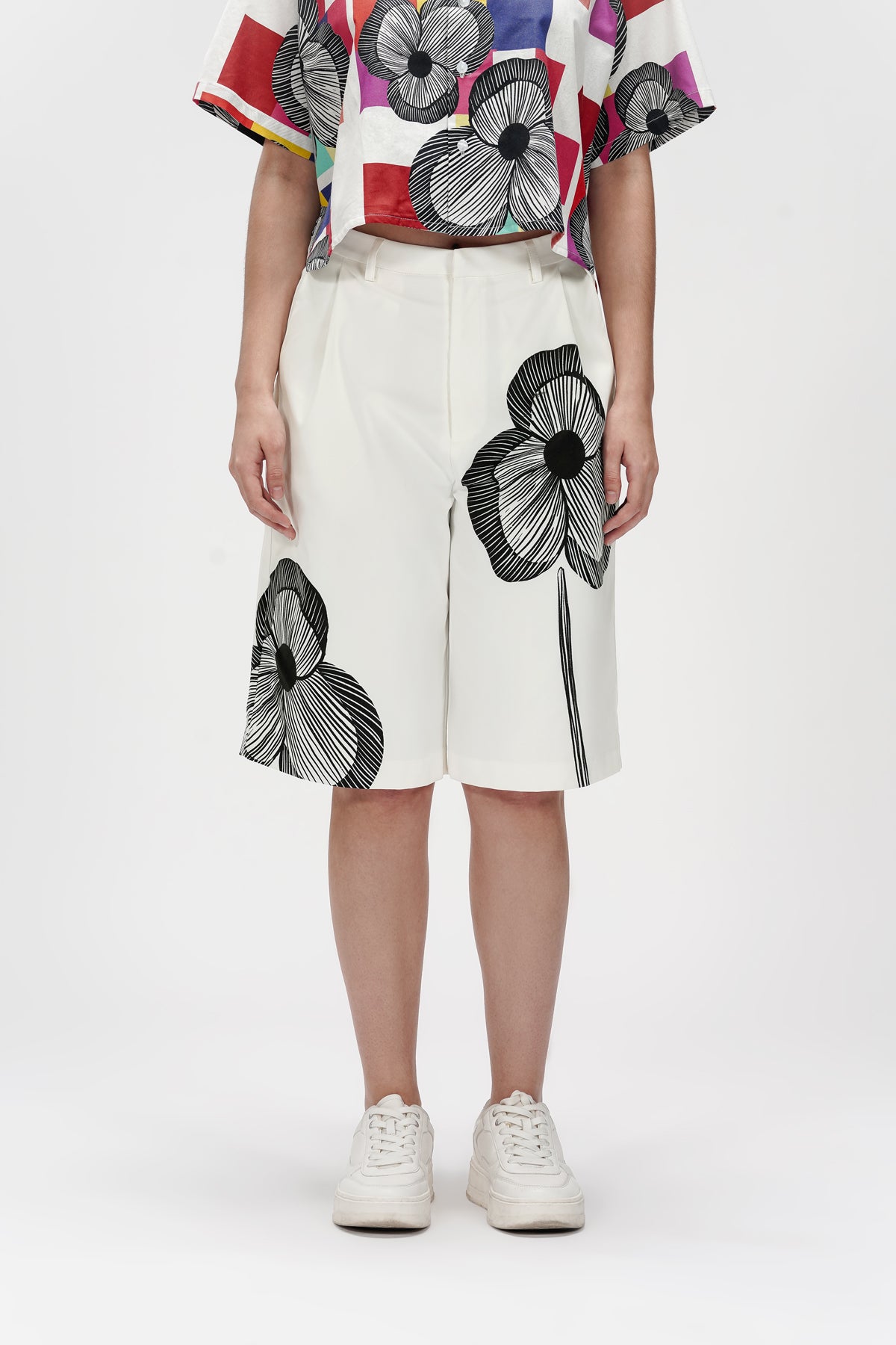 Alice Short Pants - Snowy
