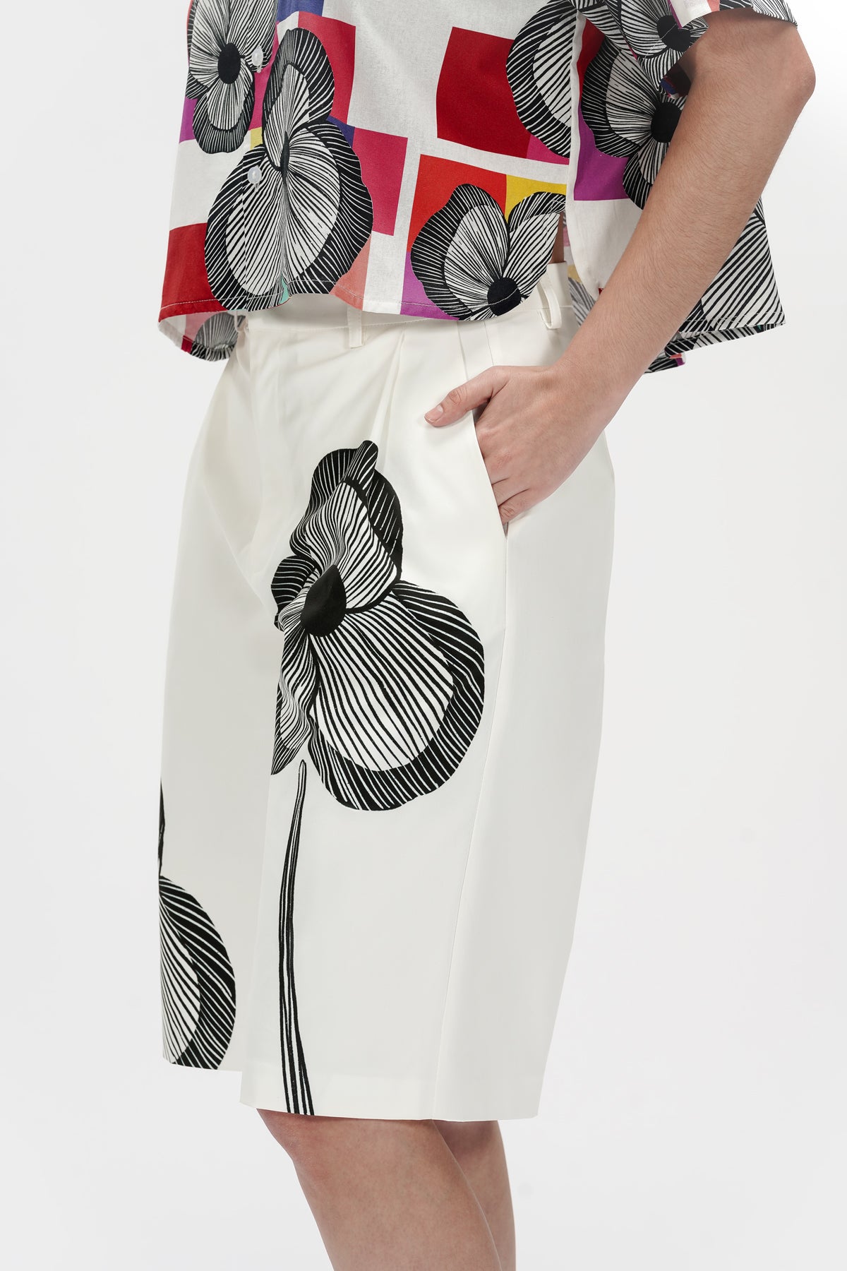 Alice Short Pants - Snowy