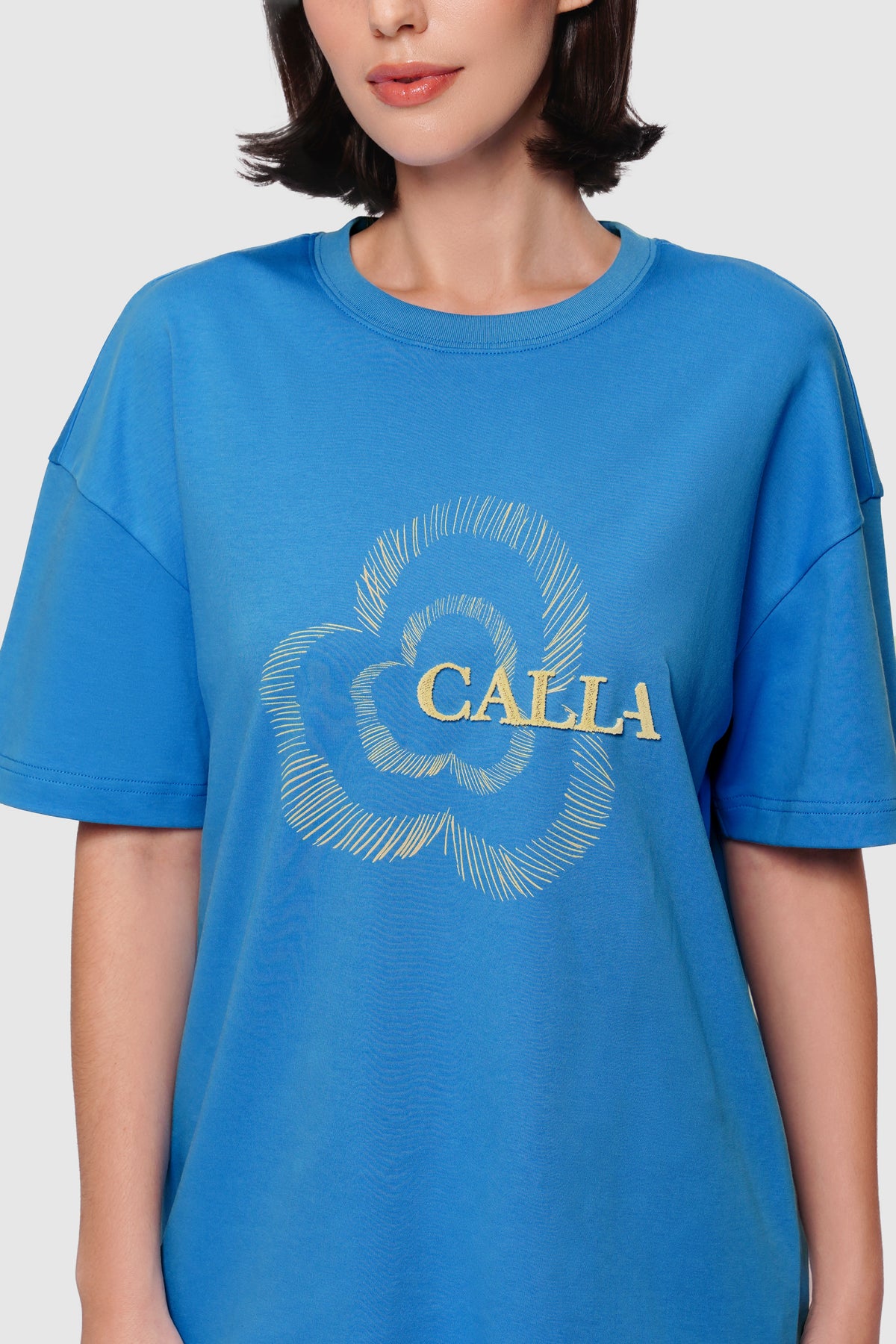 Alicia T-Shirt - Cobalt