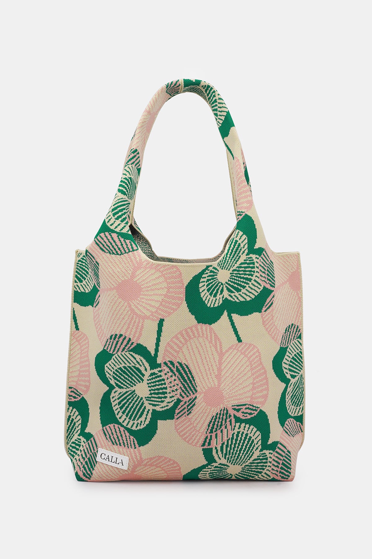 Alura Knit Tote Bag - Tropical