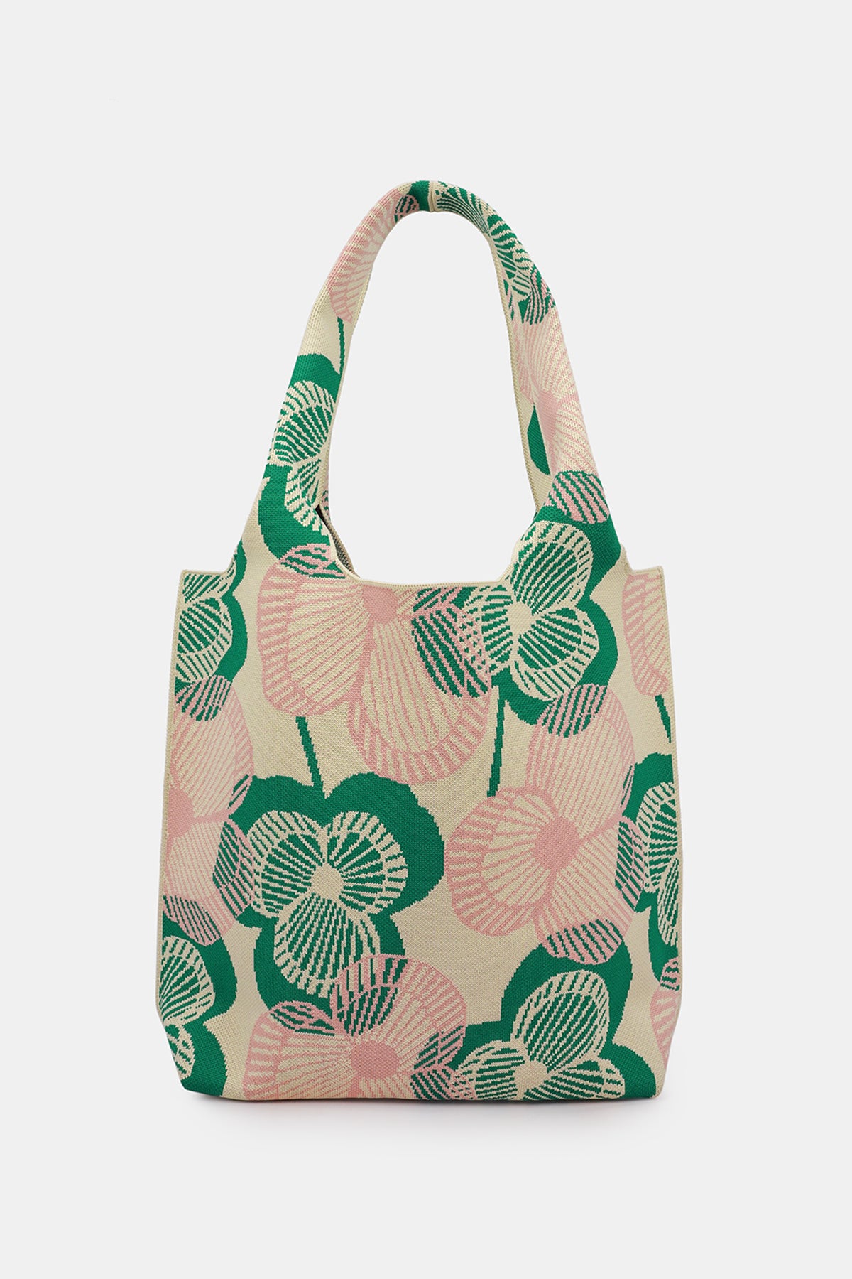 Alura Knit Tote Bag - Tropical