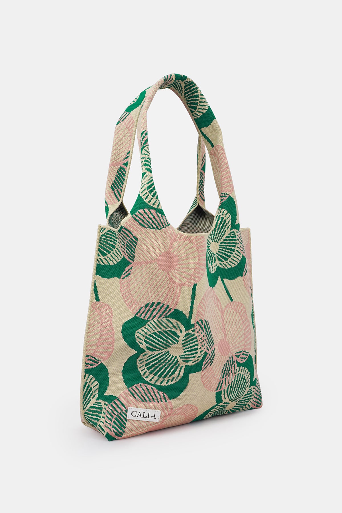 Alura Knit Tote Bag - Tropical