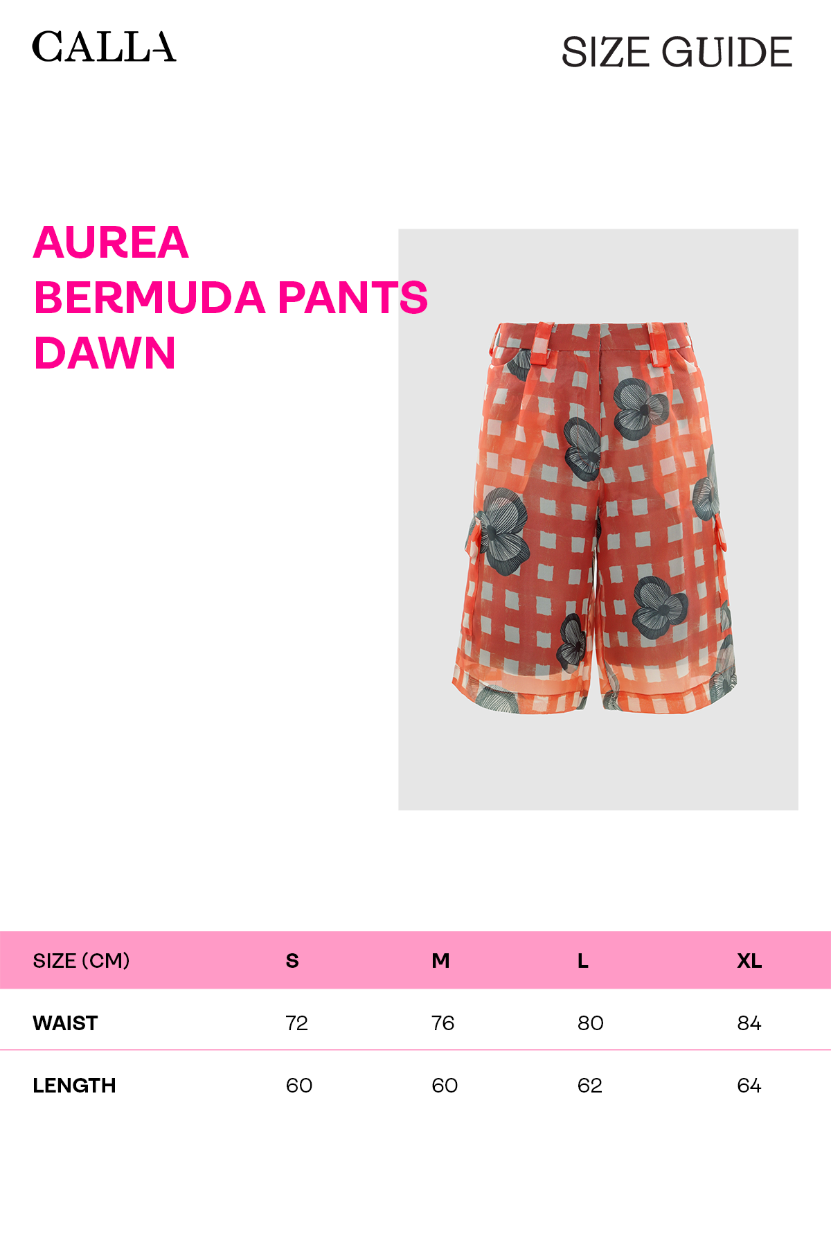 Aurea Bermuda Pants - Dawn