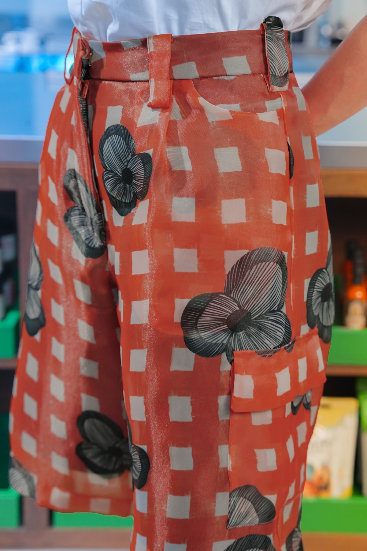 Aurea Bermuda Pants - Dawn