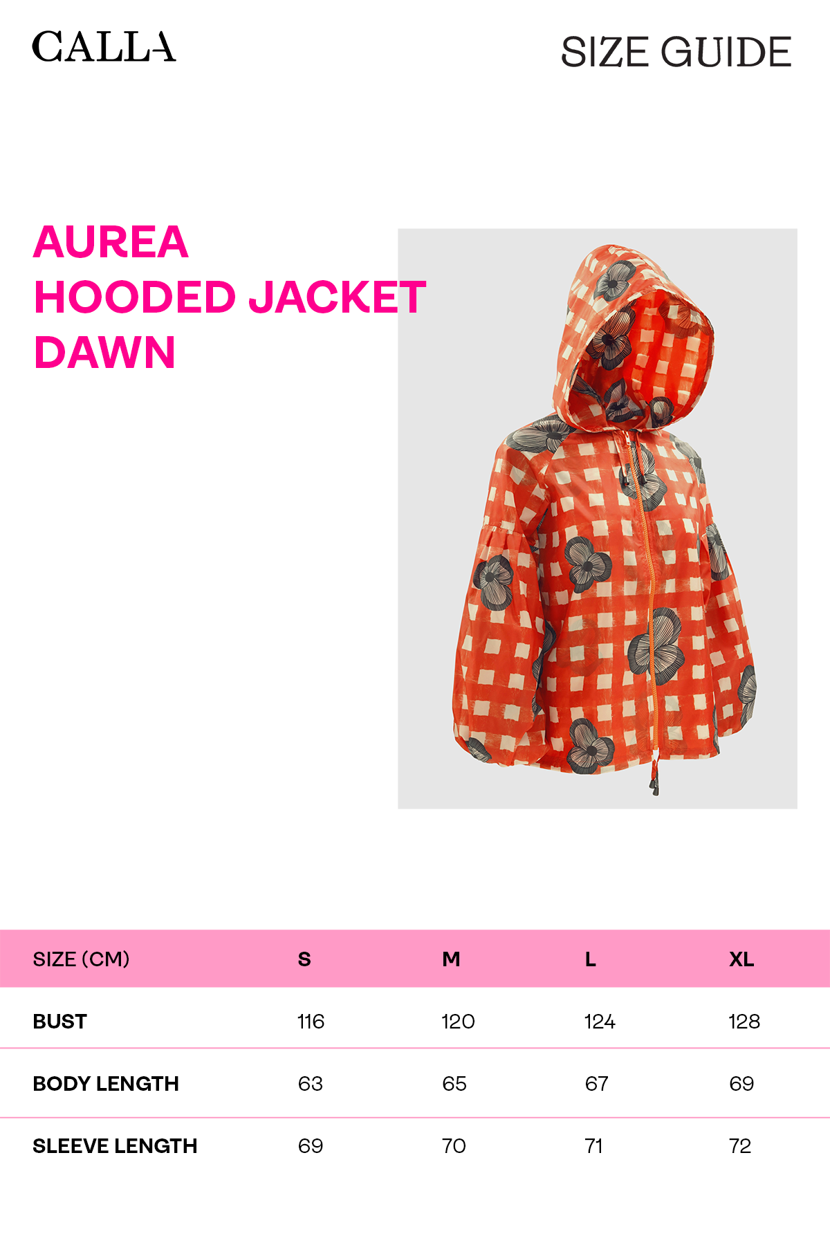 Aurea Hooded Jacket - Dawn
