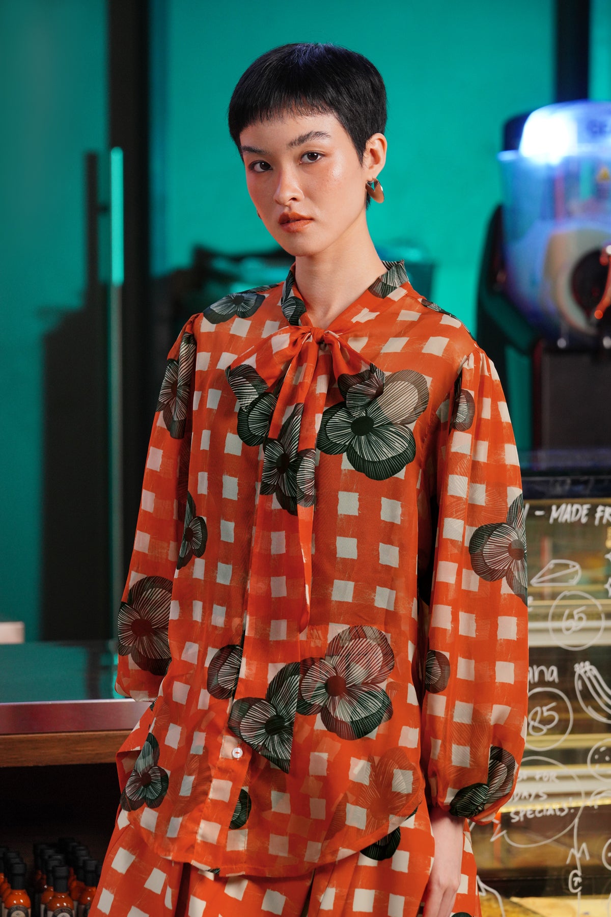 Aurea Sheer Shirt - Dawn