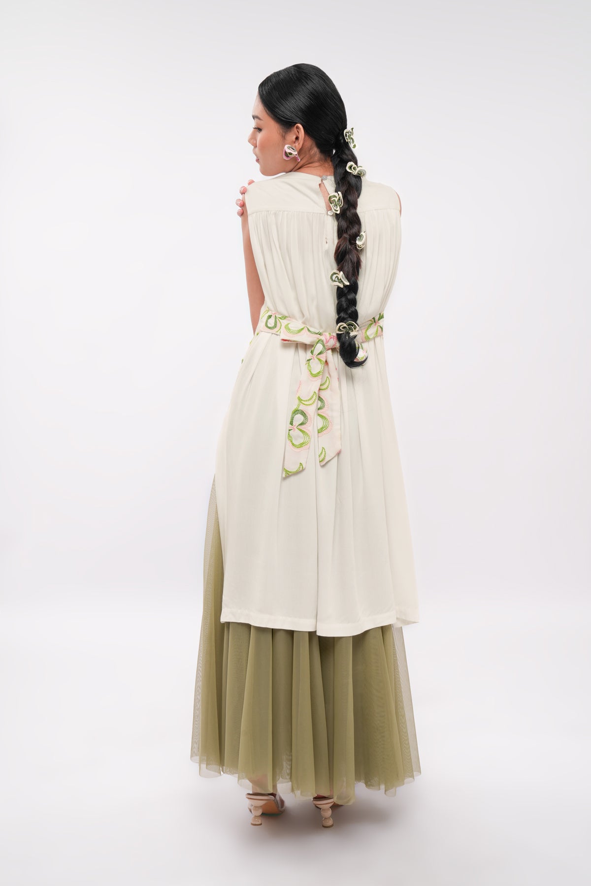 Averin Sleeveless Tunic - Milk