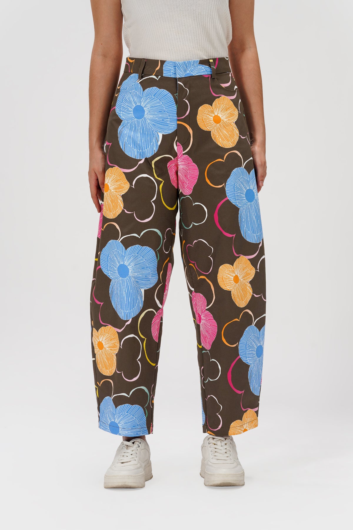 Bowie Barrel Pants - Toffee