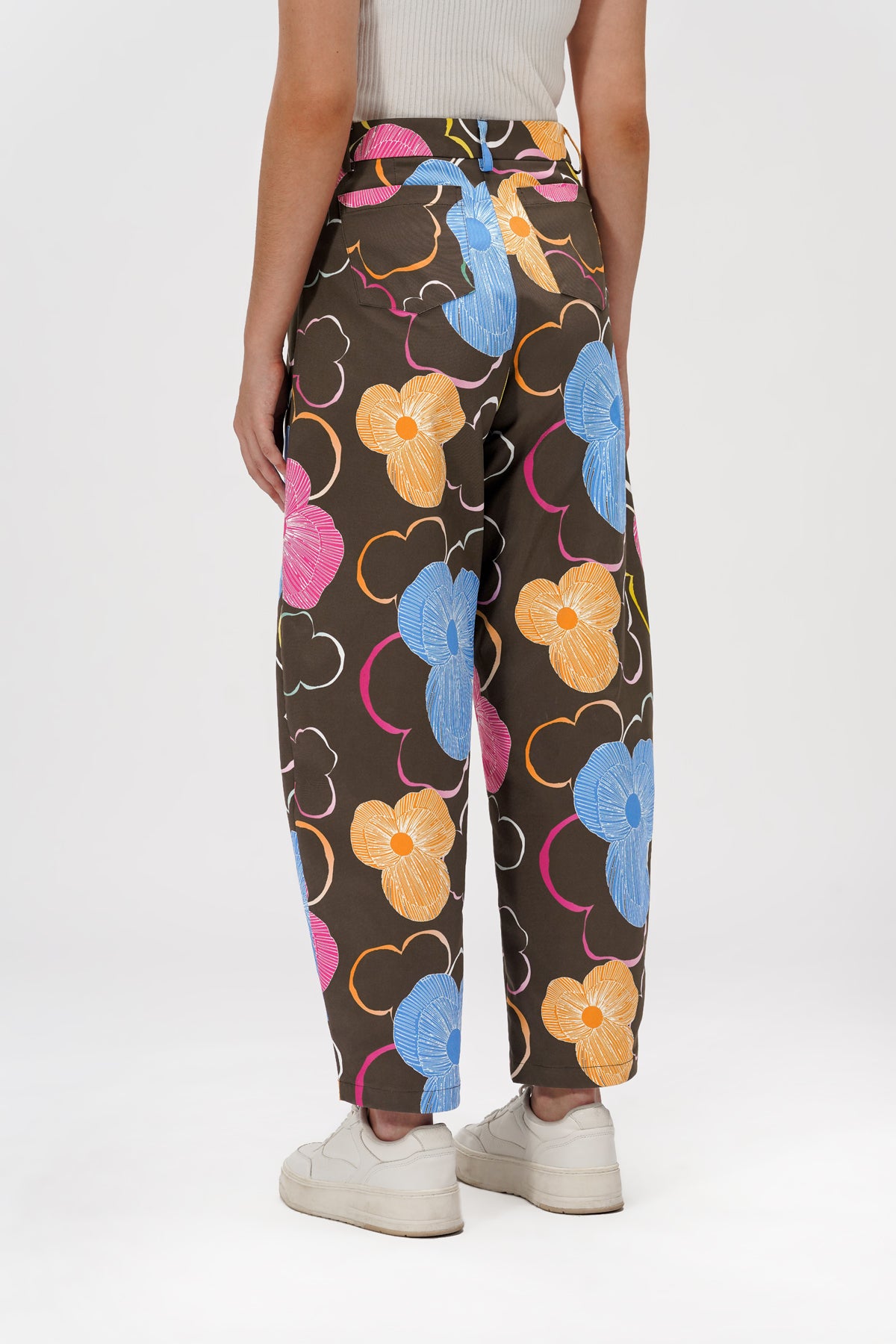 Bowie Barrel Pants - Toffee
