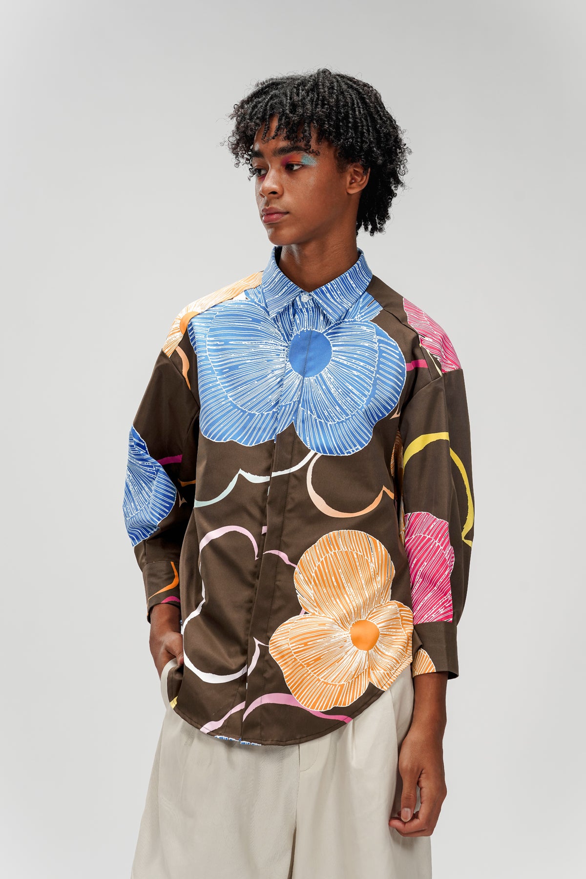 Bowie Basic Shirt - Toffee