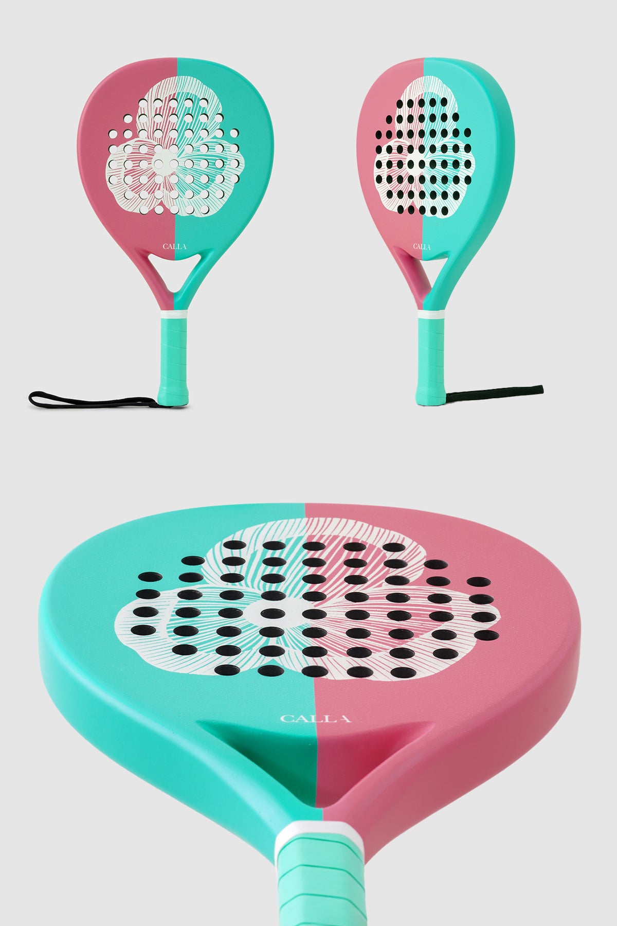 Bundling Padel Racket and Cover - Pink