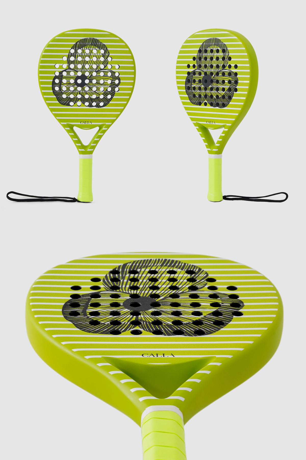 Bundling Padel Racket and Cover - Green