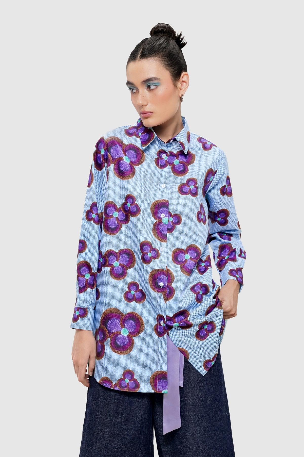 Celeste Long Shirt - Lucent