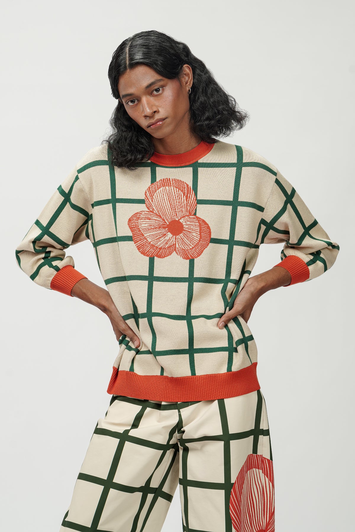 Cera Sweatshirt - Garden