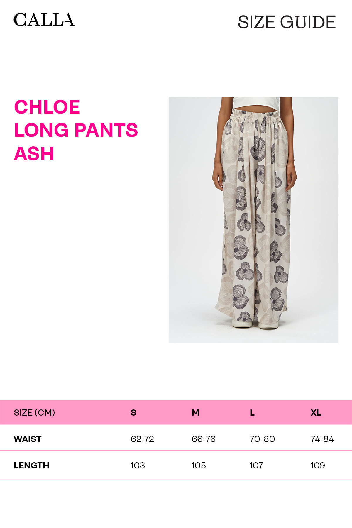 Chloe Long Pants - Ash
