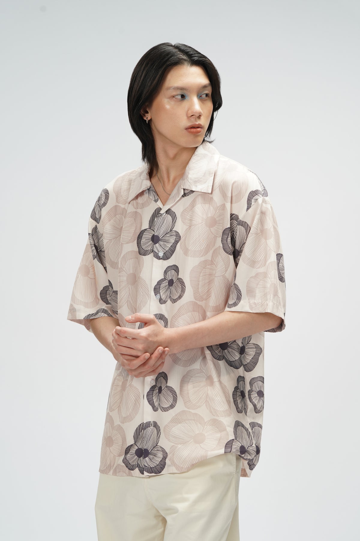 Chloe Tencel Shirt - Ash