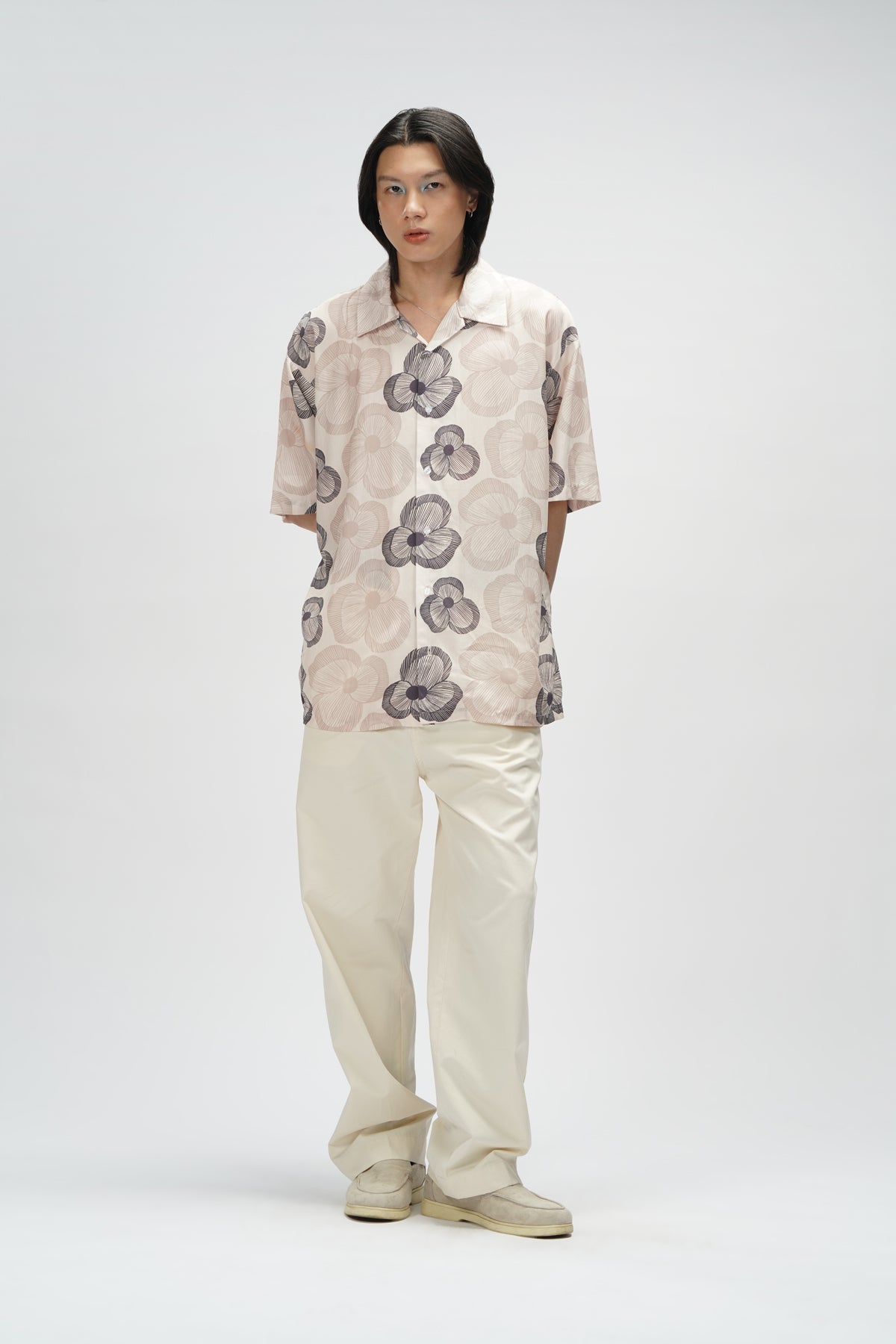 Chloe Tencel Shirt - Ash