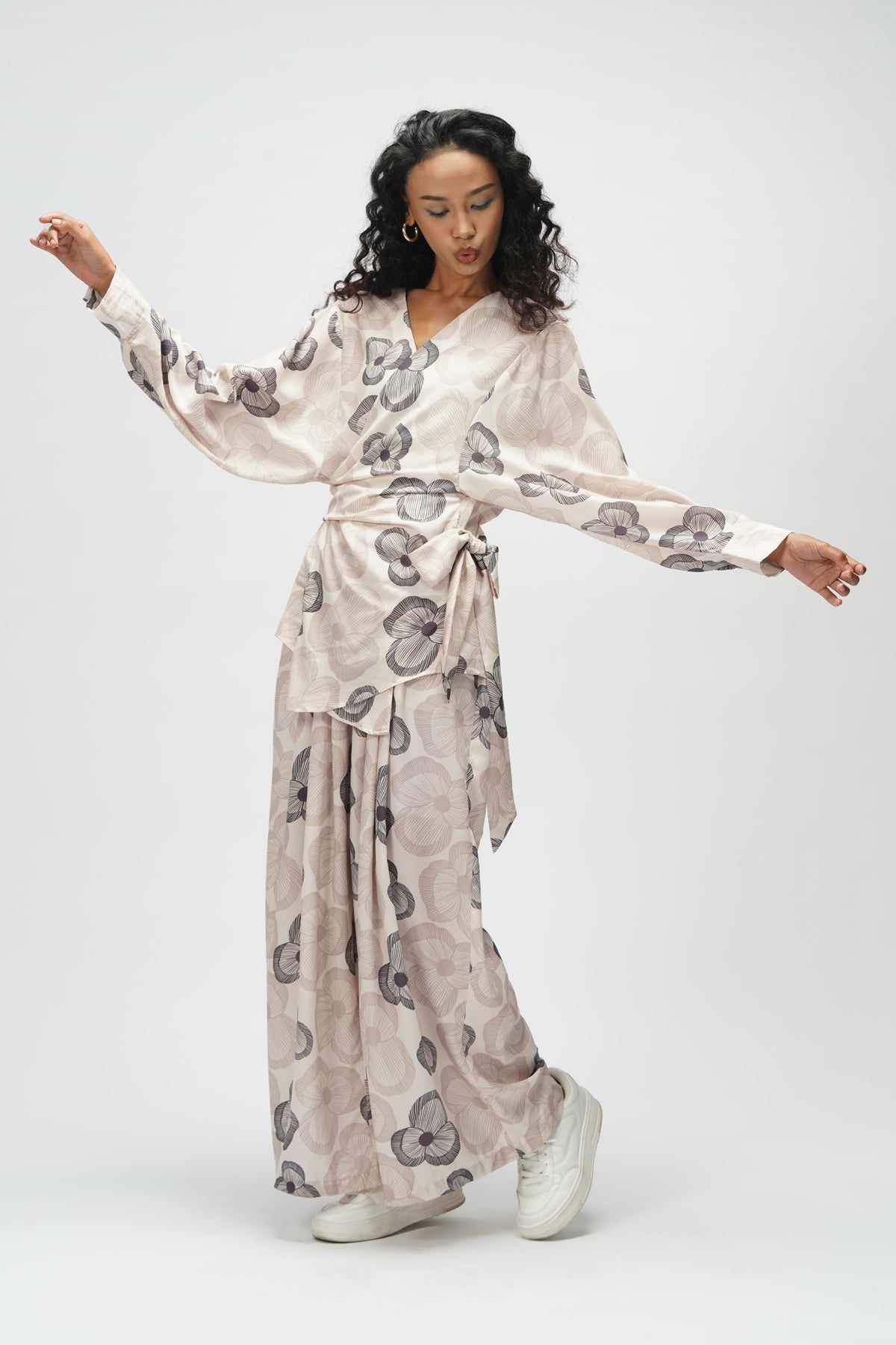 Chloe Wrap Outer - Ash