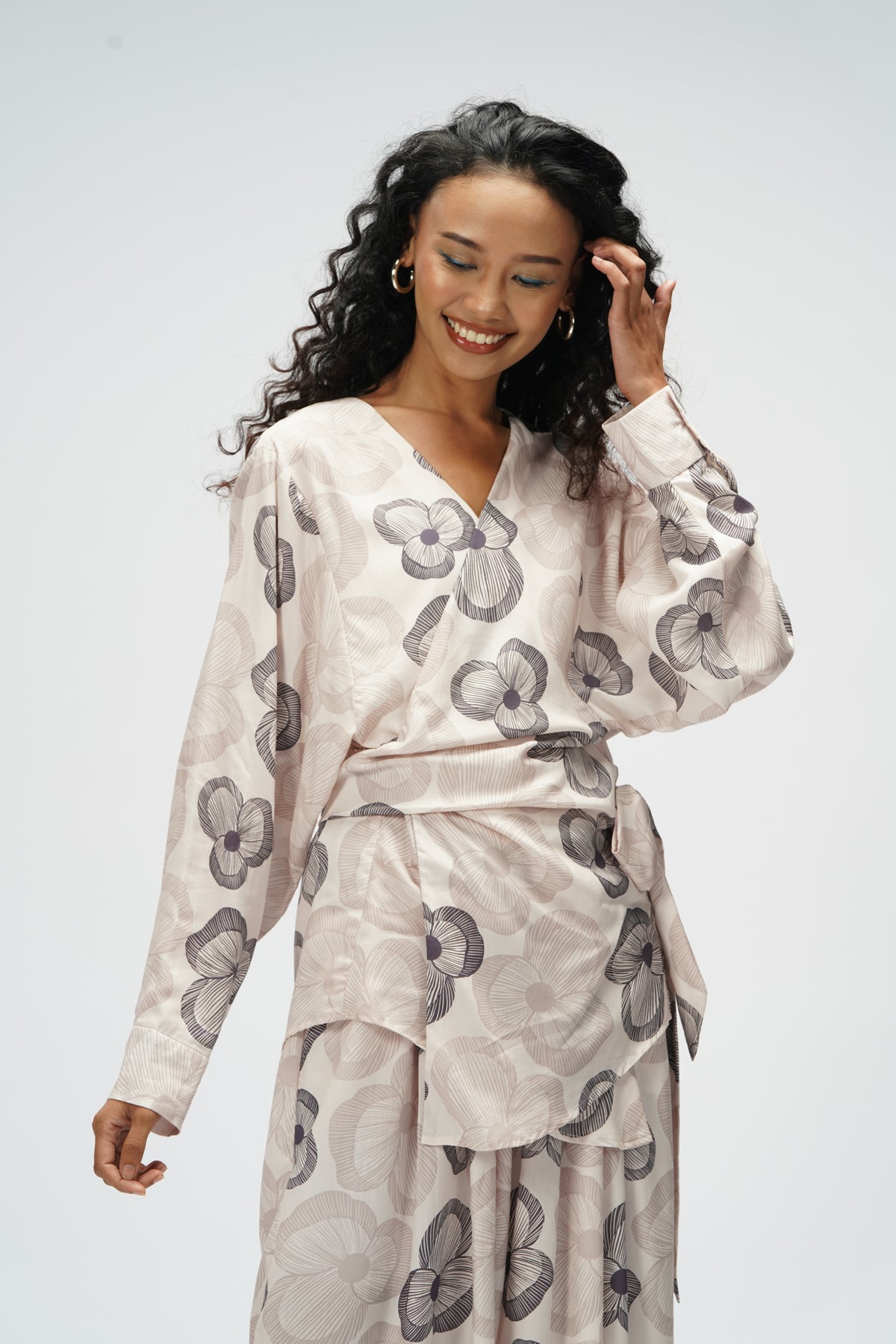 Chloe Wrap Outer - Ash