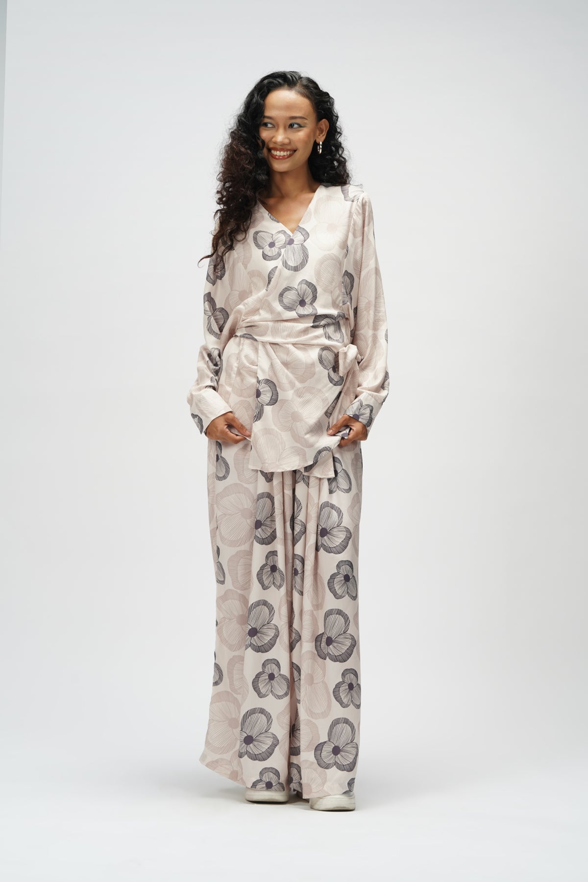 Chloe Wrap Outer - Ash