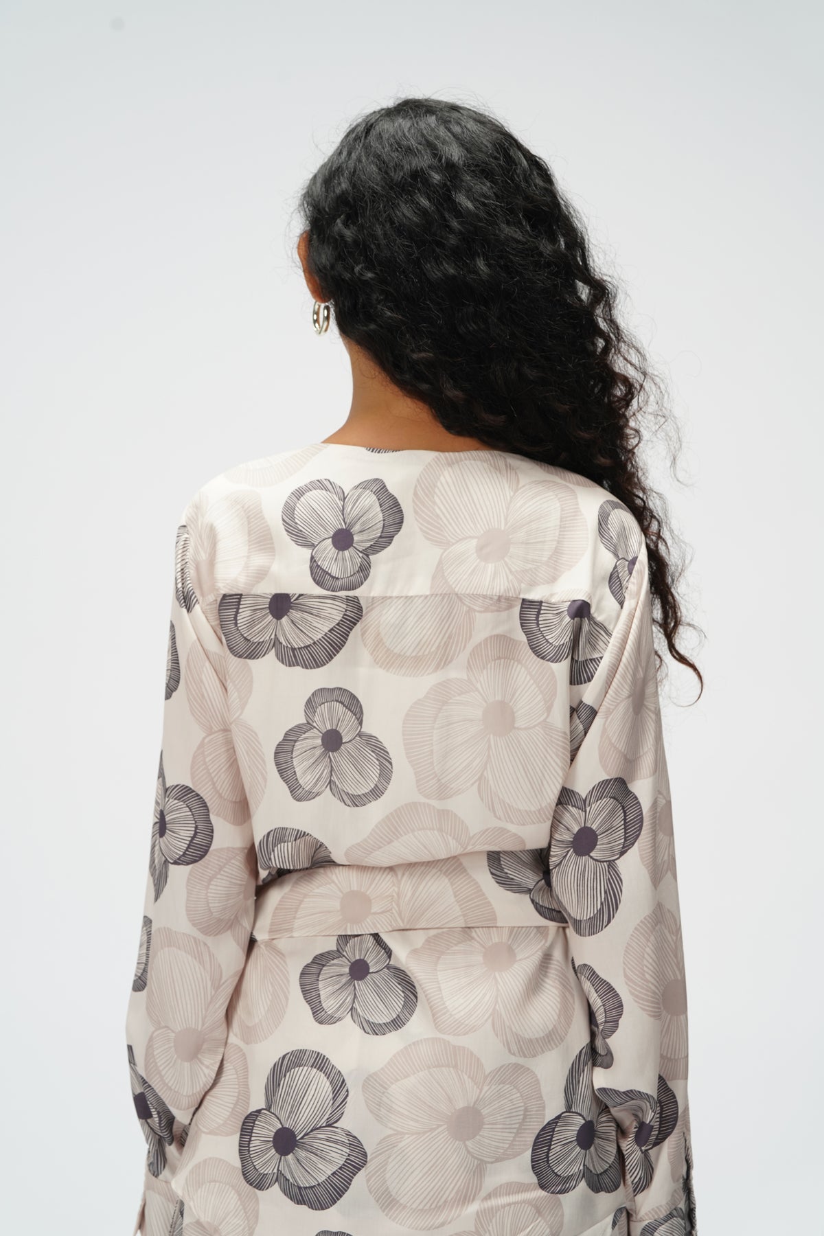 Chloe Wrap Outer - Ash