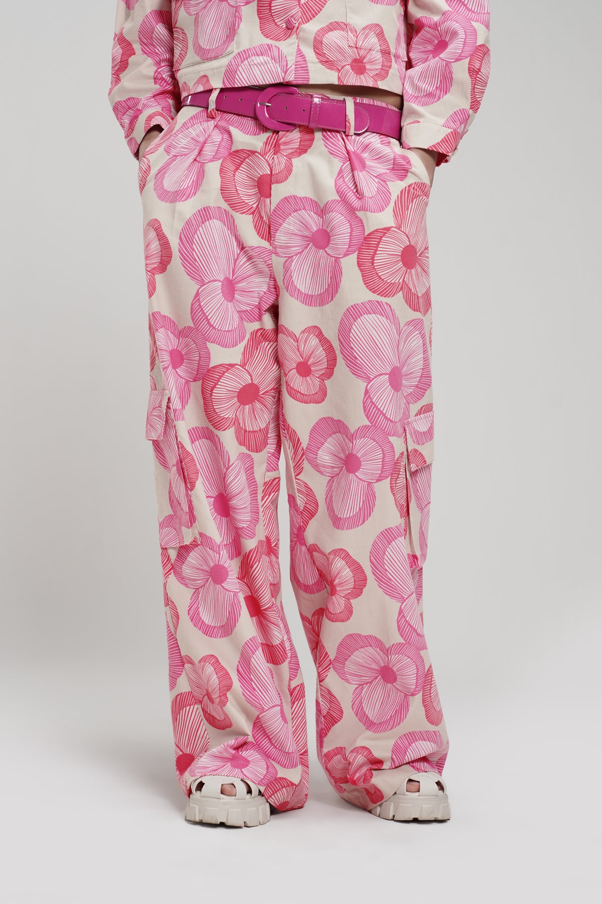 Cinta Corduroy Pants - Pink