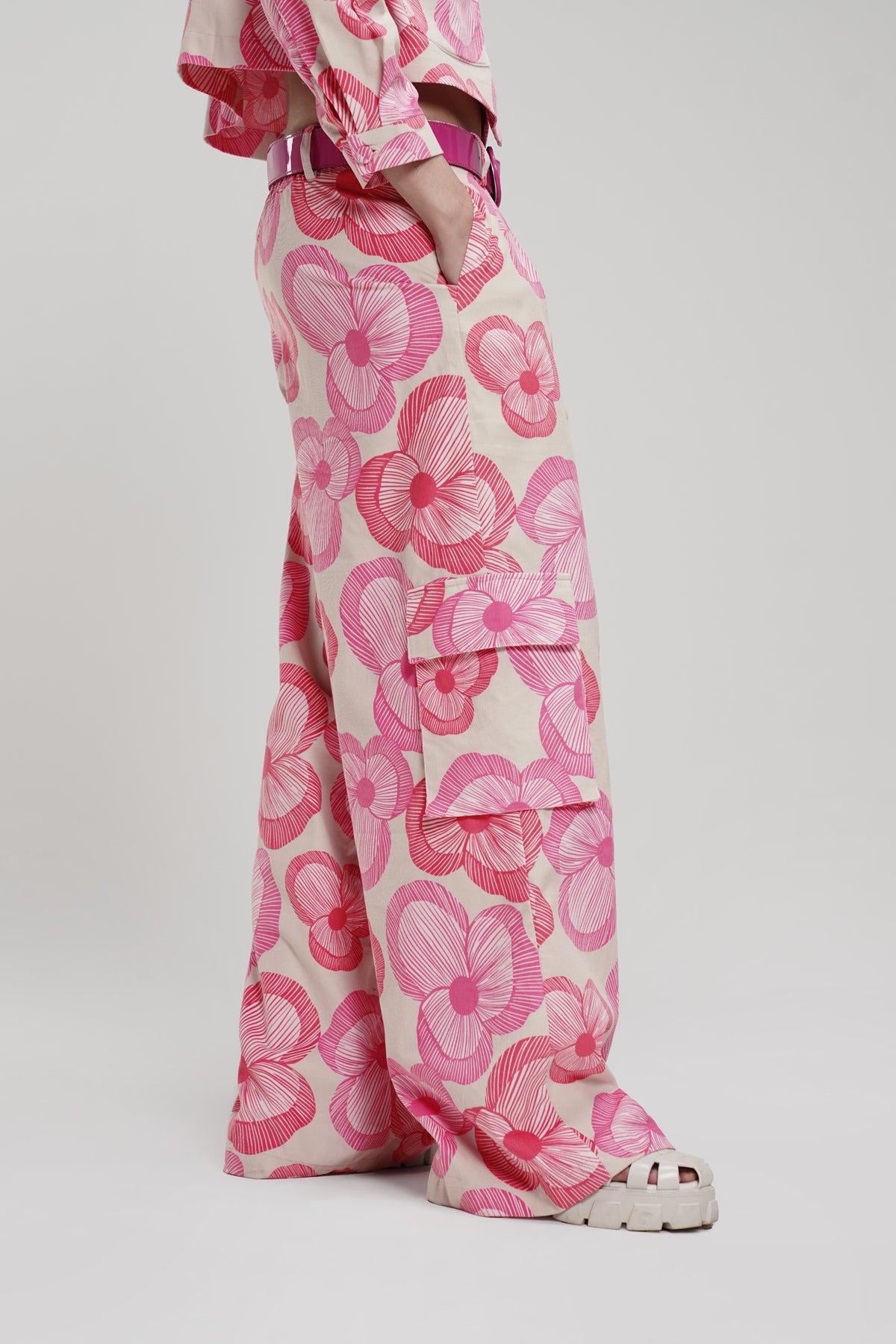 Cinta Corduroy Pants - Pink