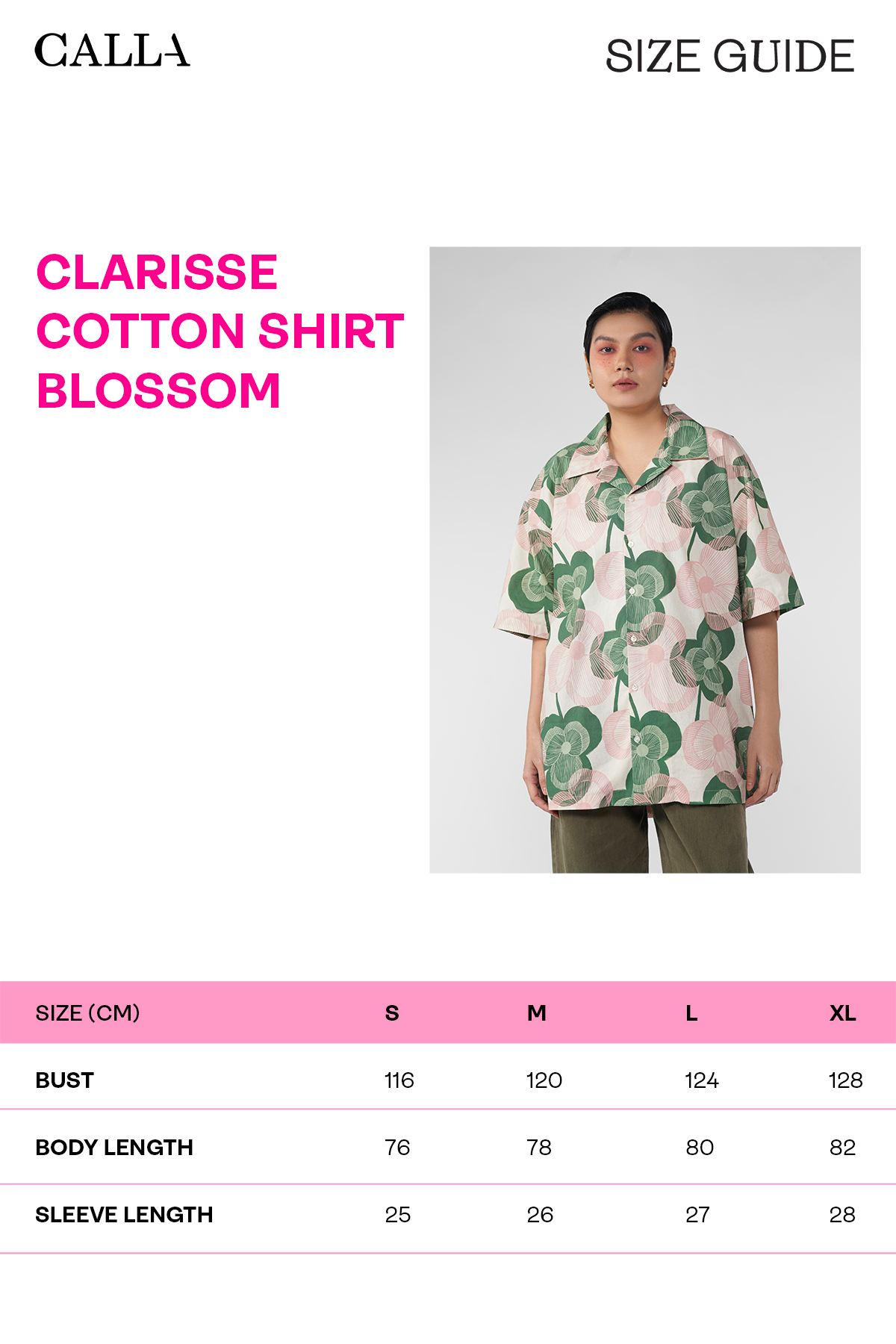 Clarisse Cotton Shirt - Blossom