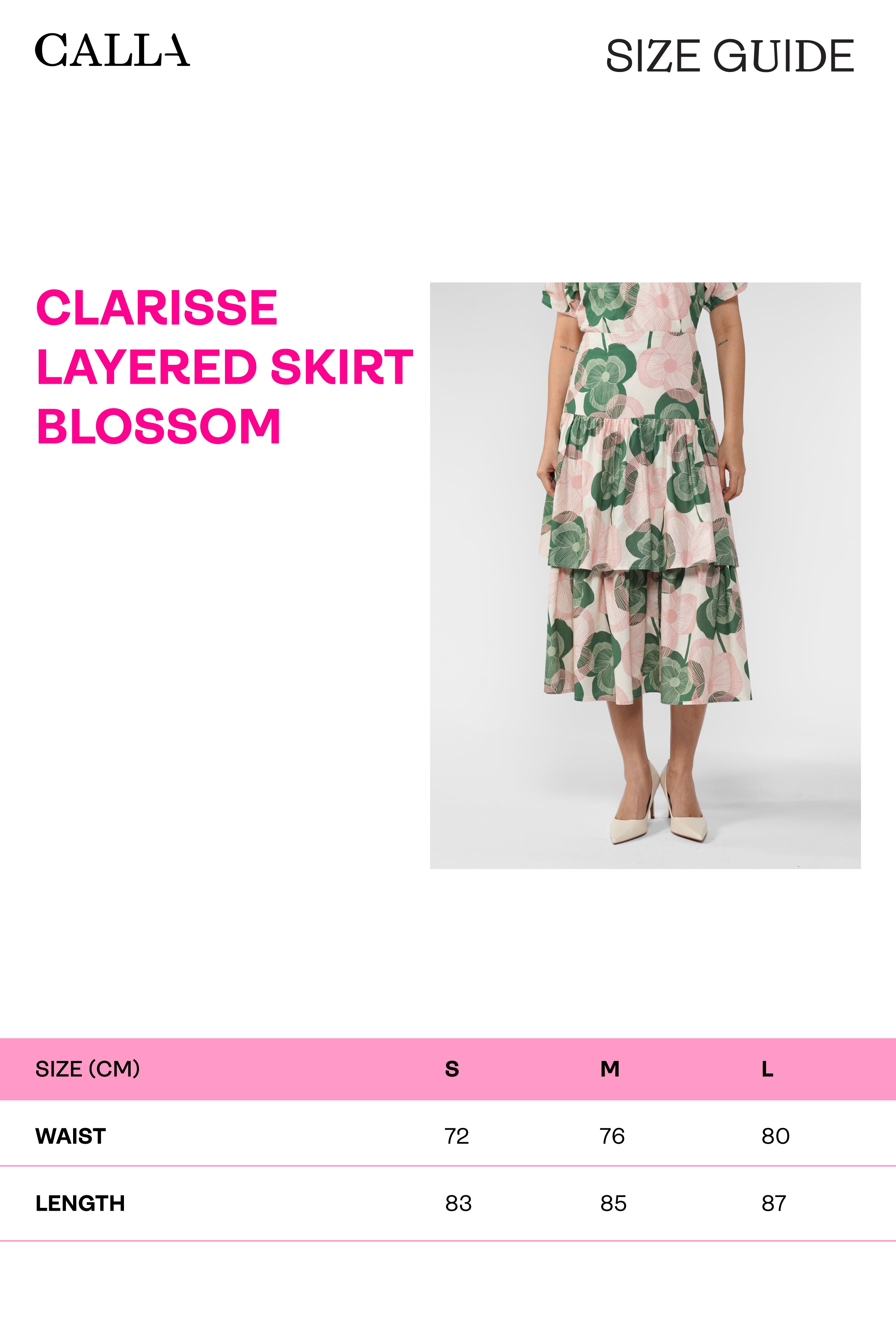 Clarisse Layered Skirt - Blossom