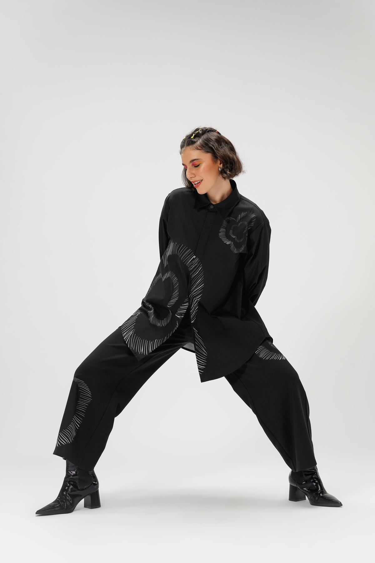 Daniella Long Shirt - Truffle