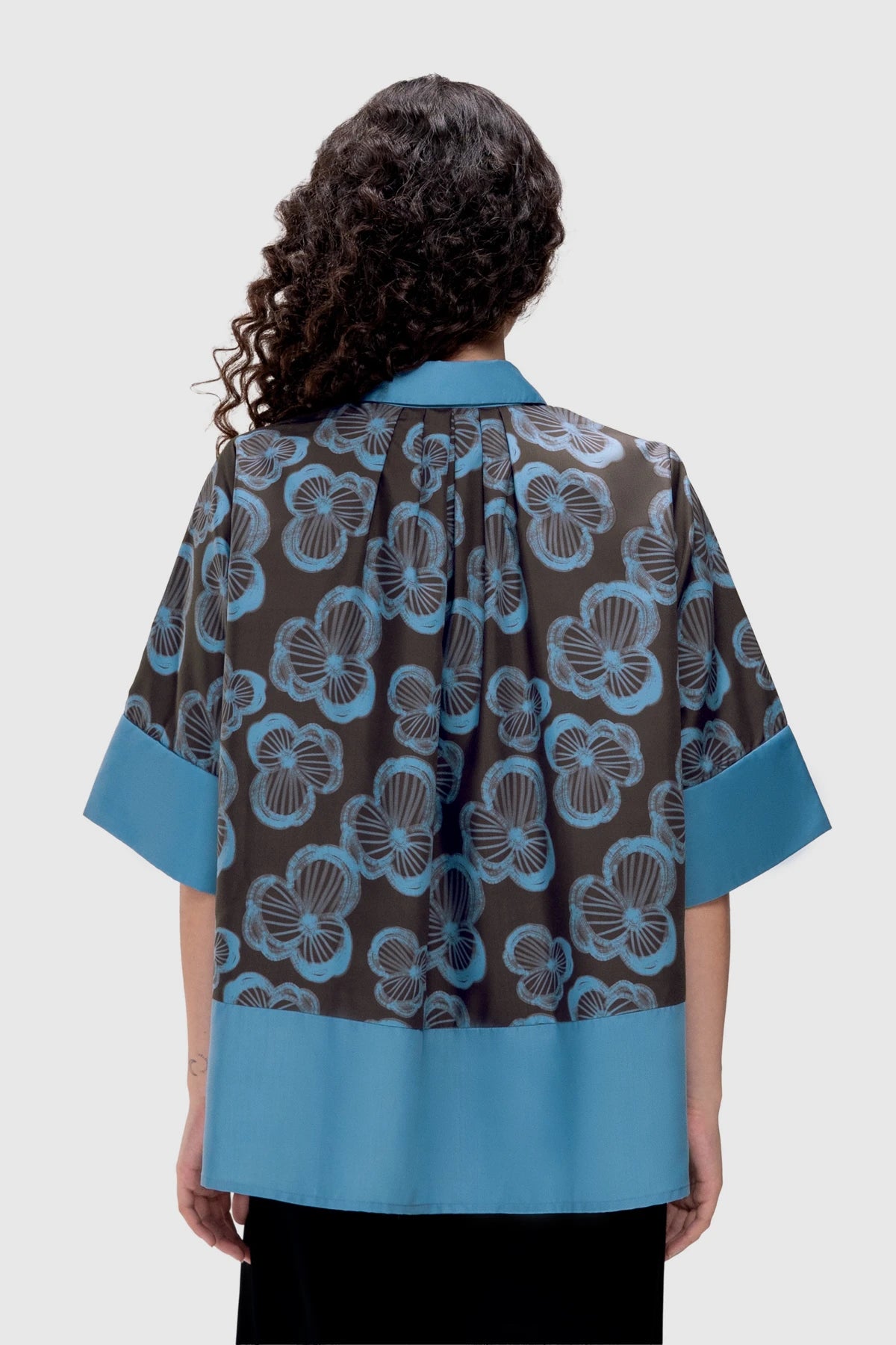 Daphne Boxy Shirt - Truffle