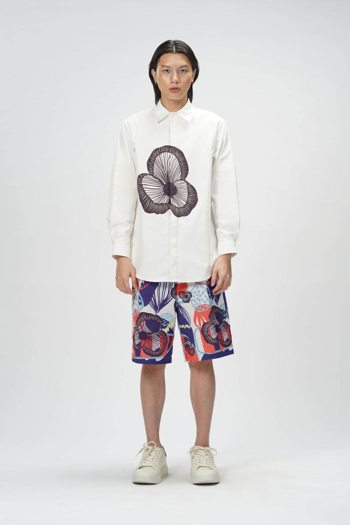 Dayna Long Shirt - Plum