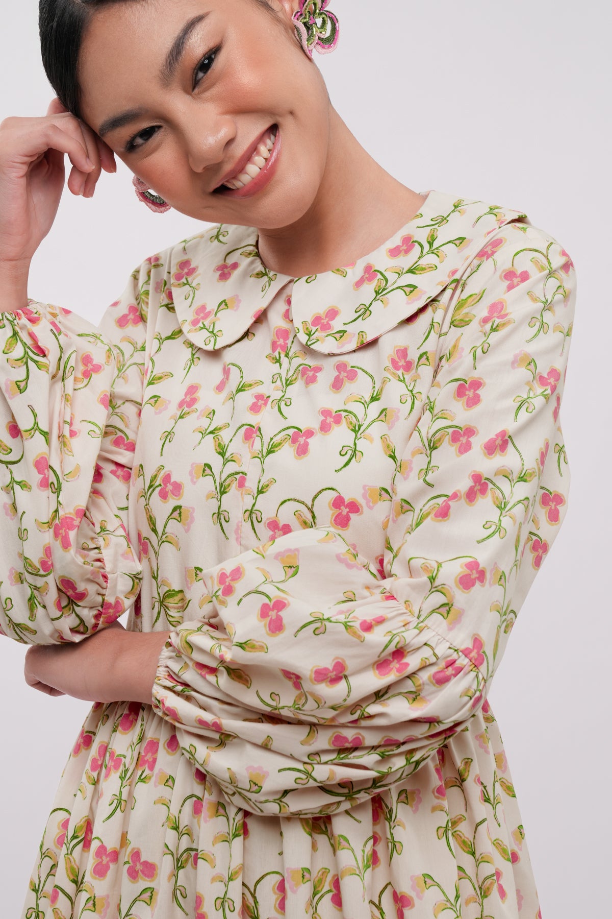 Elois Tiered Dress - Garten