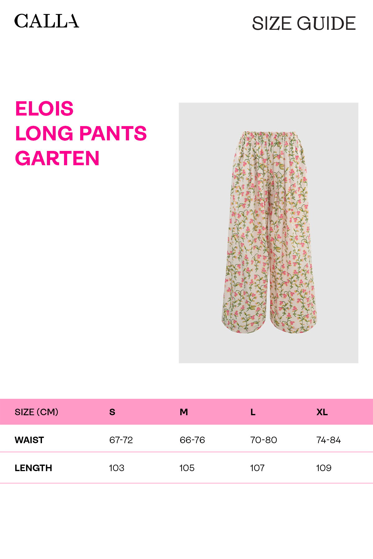 Elois Long Pants - Garten