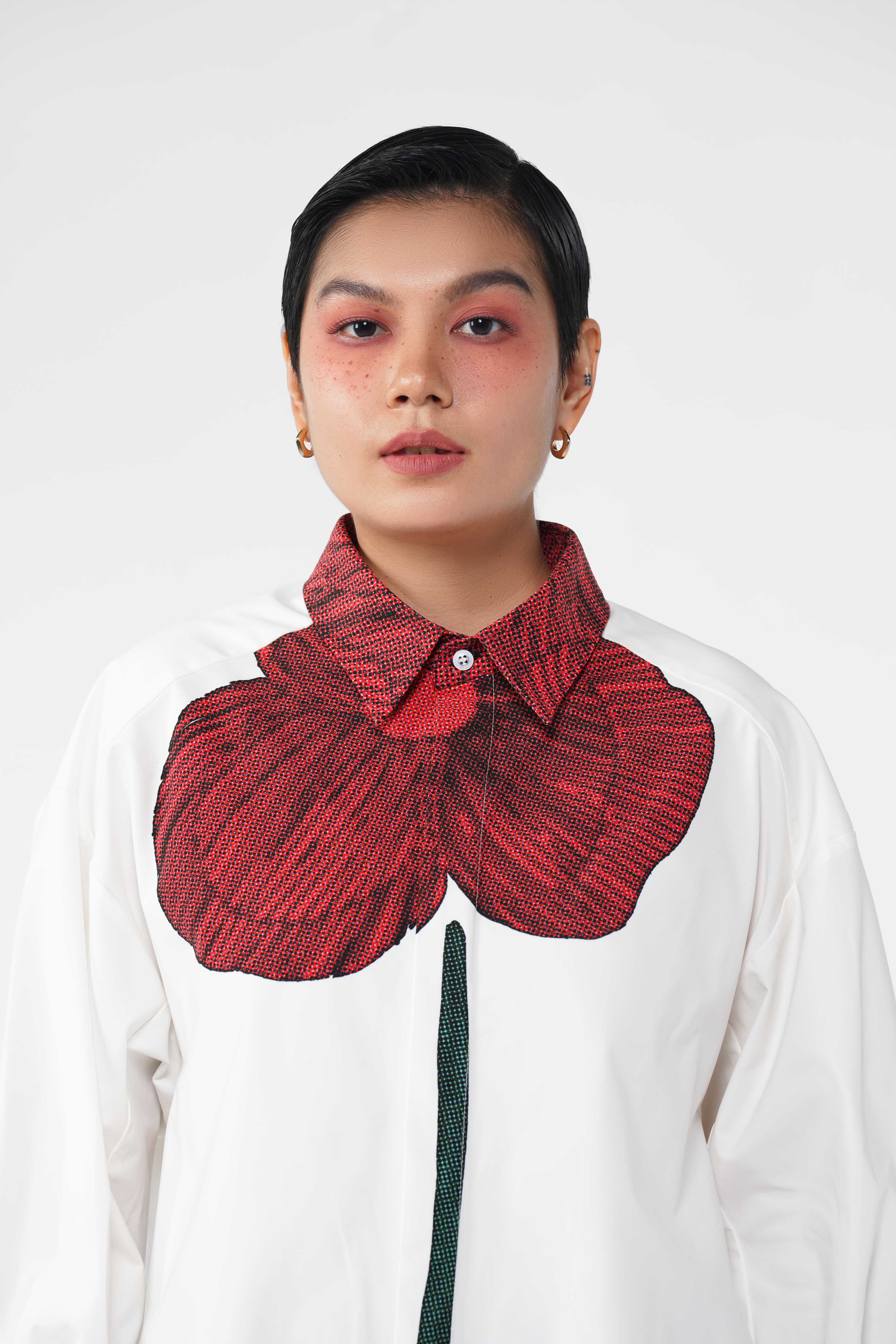 Emilie Basic Shirt - Powder
