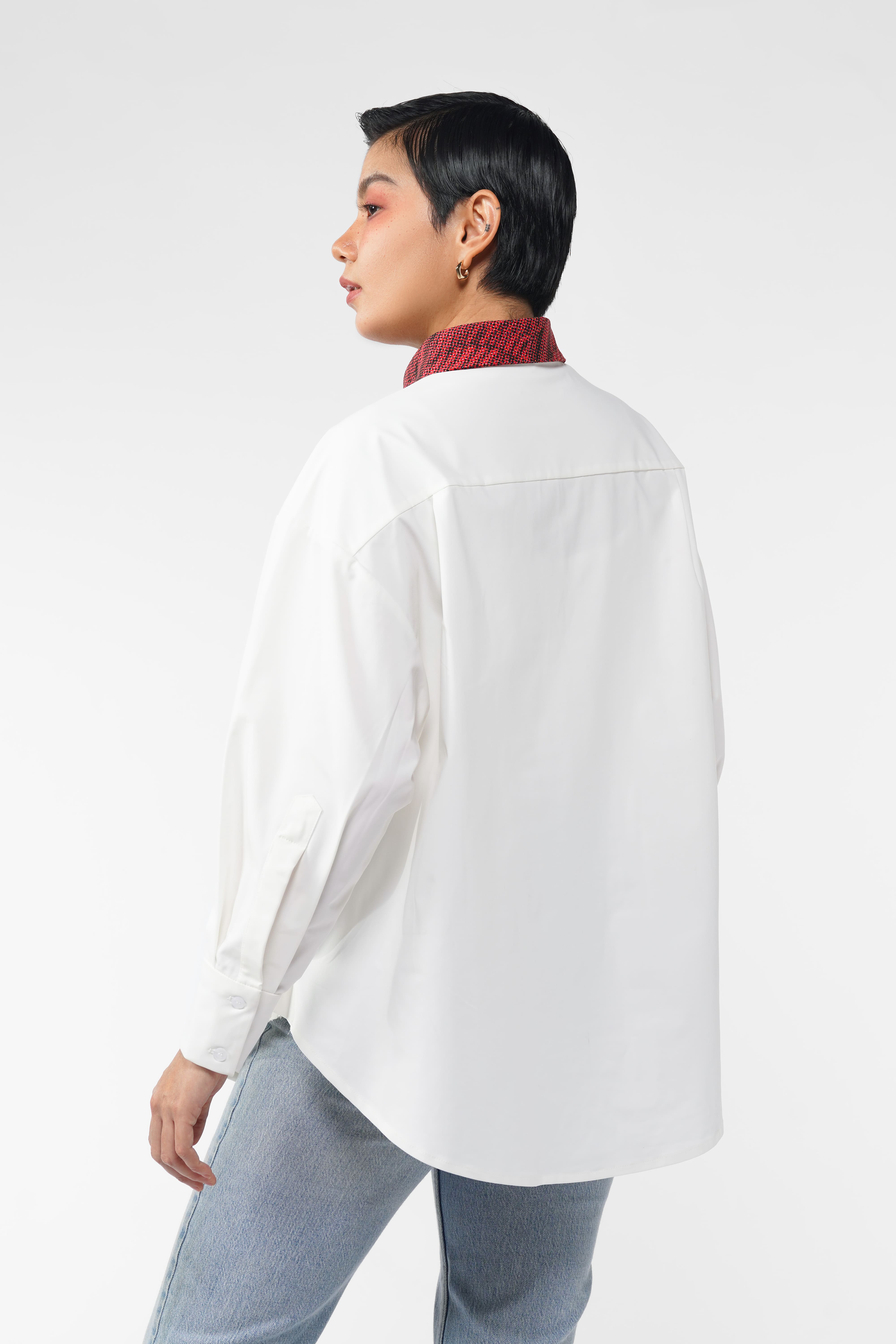 Emilie Basic Shirt - Powder