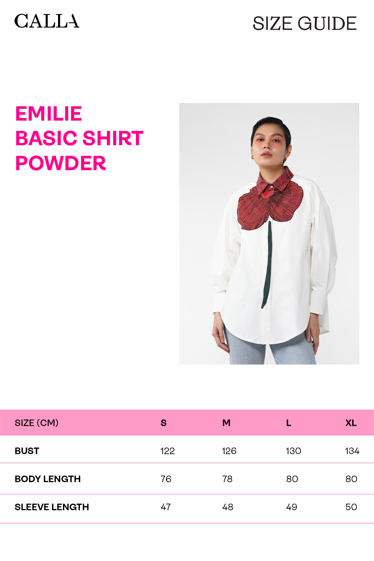 Emilie Basic Shirt - Powder