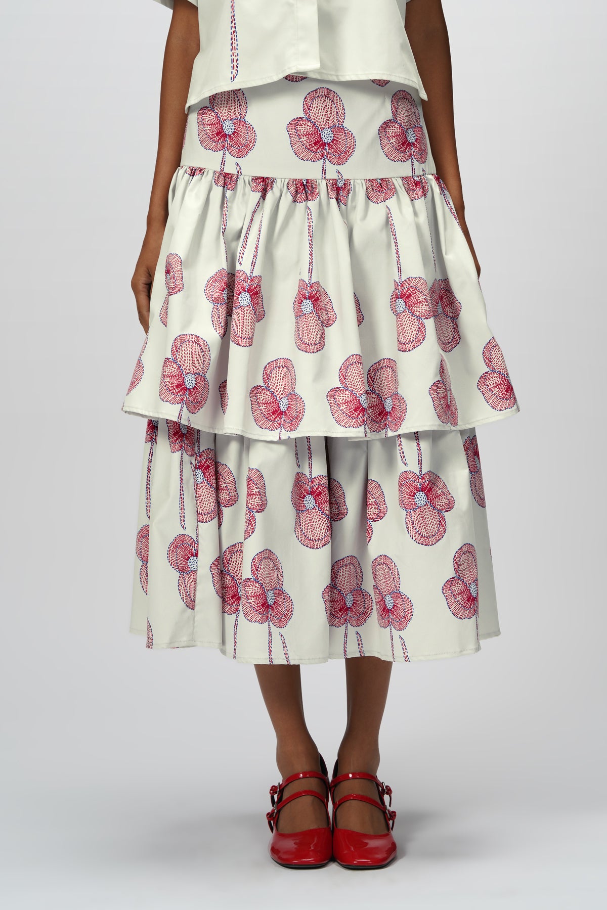 Emma Layered Skirt - Blush