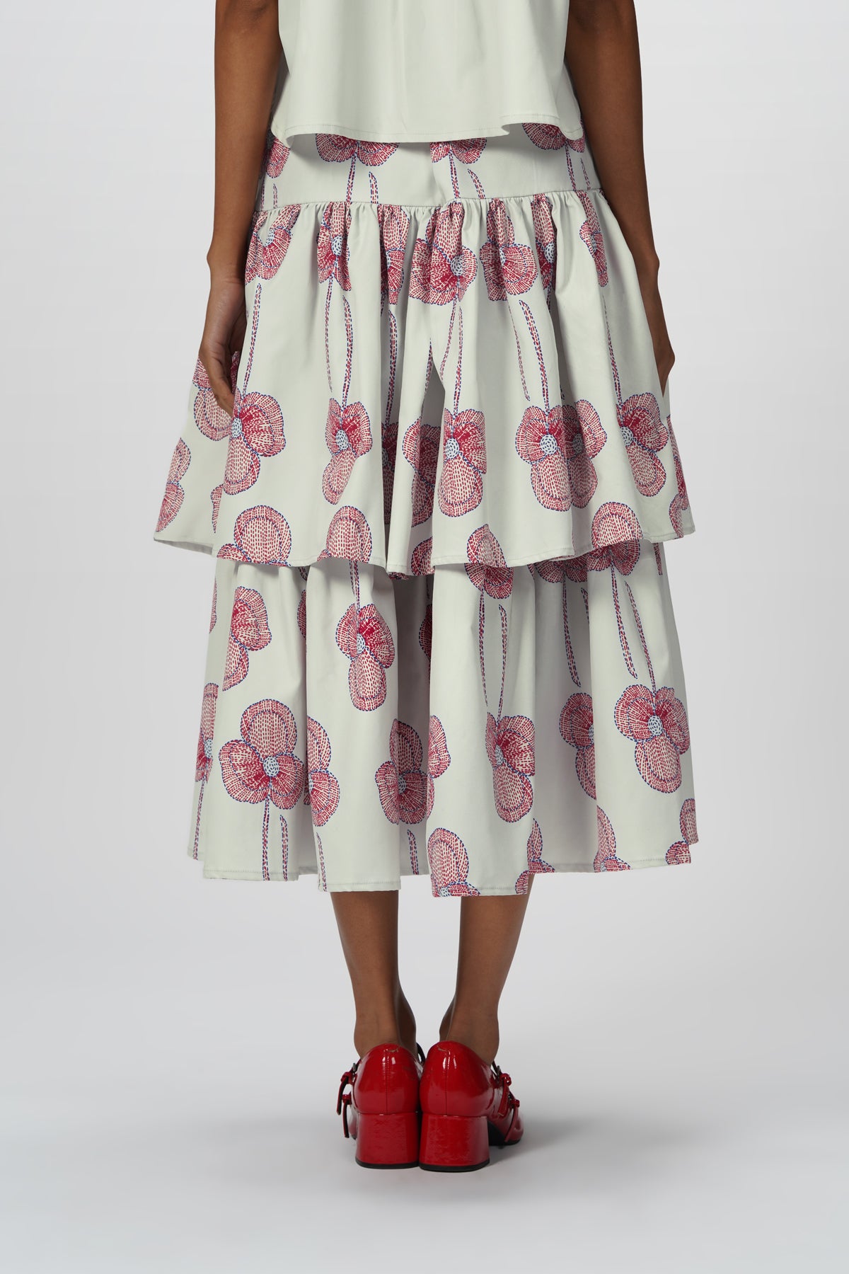Emma Layered Skirt - Blush