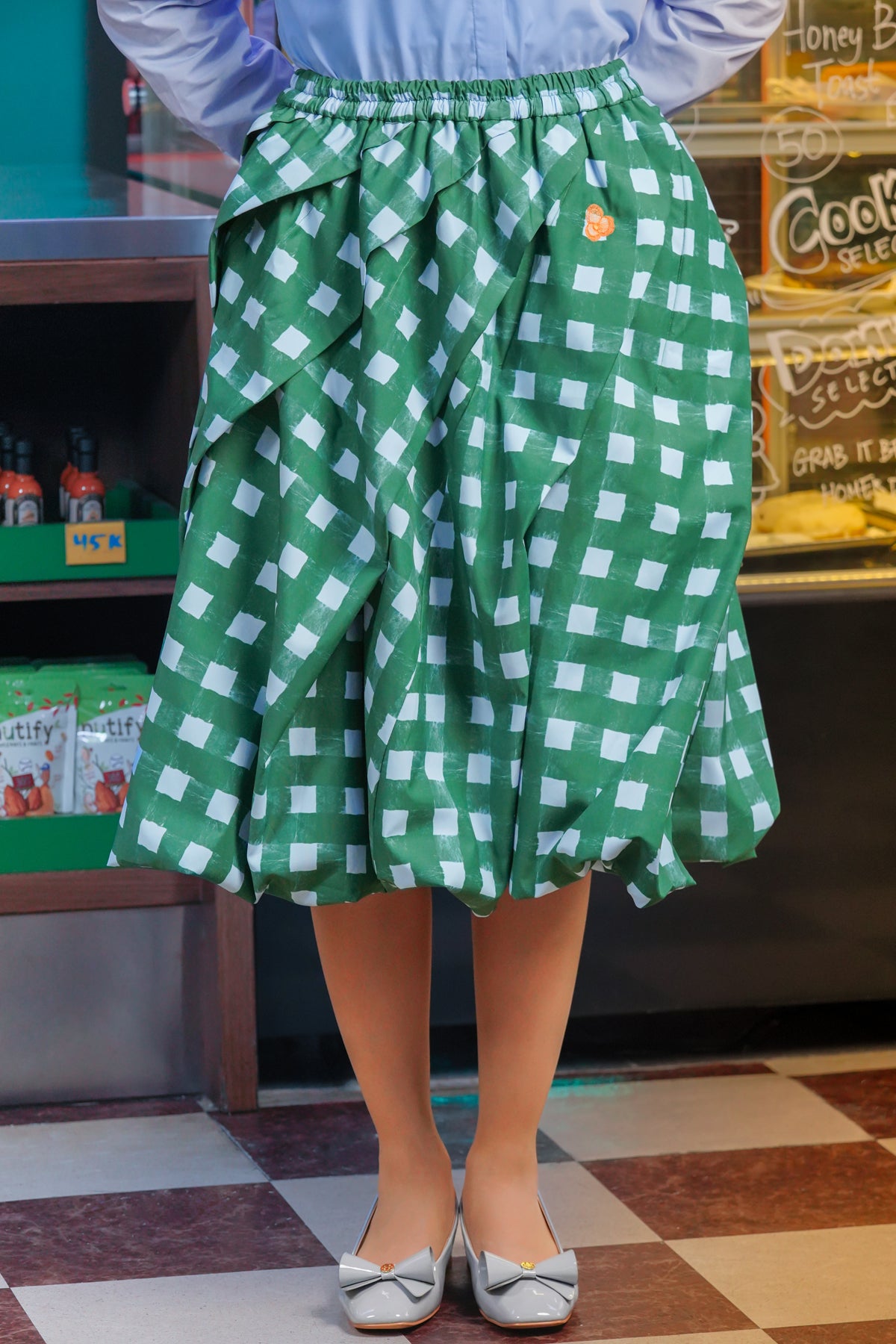 Esmerald Balloon Skirt - Aurora