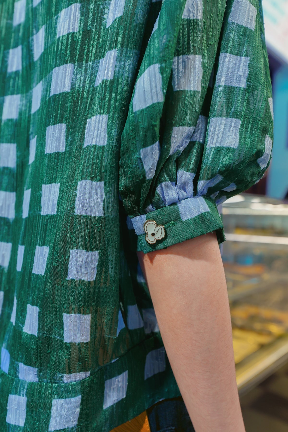 Esmerald Sheer Shirt - Aurora