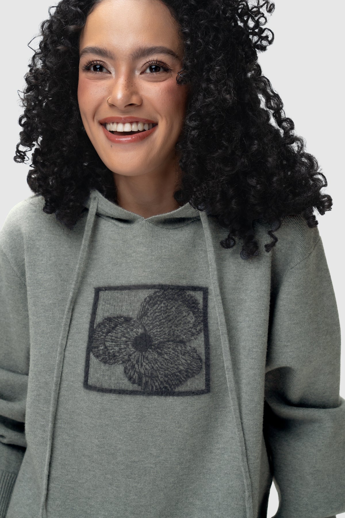 Greige Hoodie - Ash